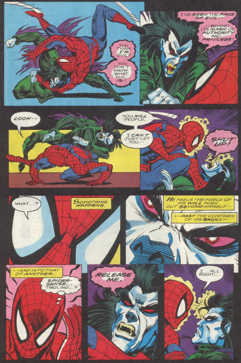 Read online Morbius: The Living Vampire (1992) comic -  Issue #4 - 22