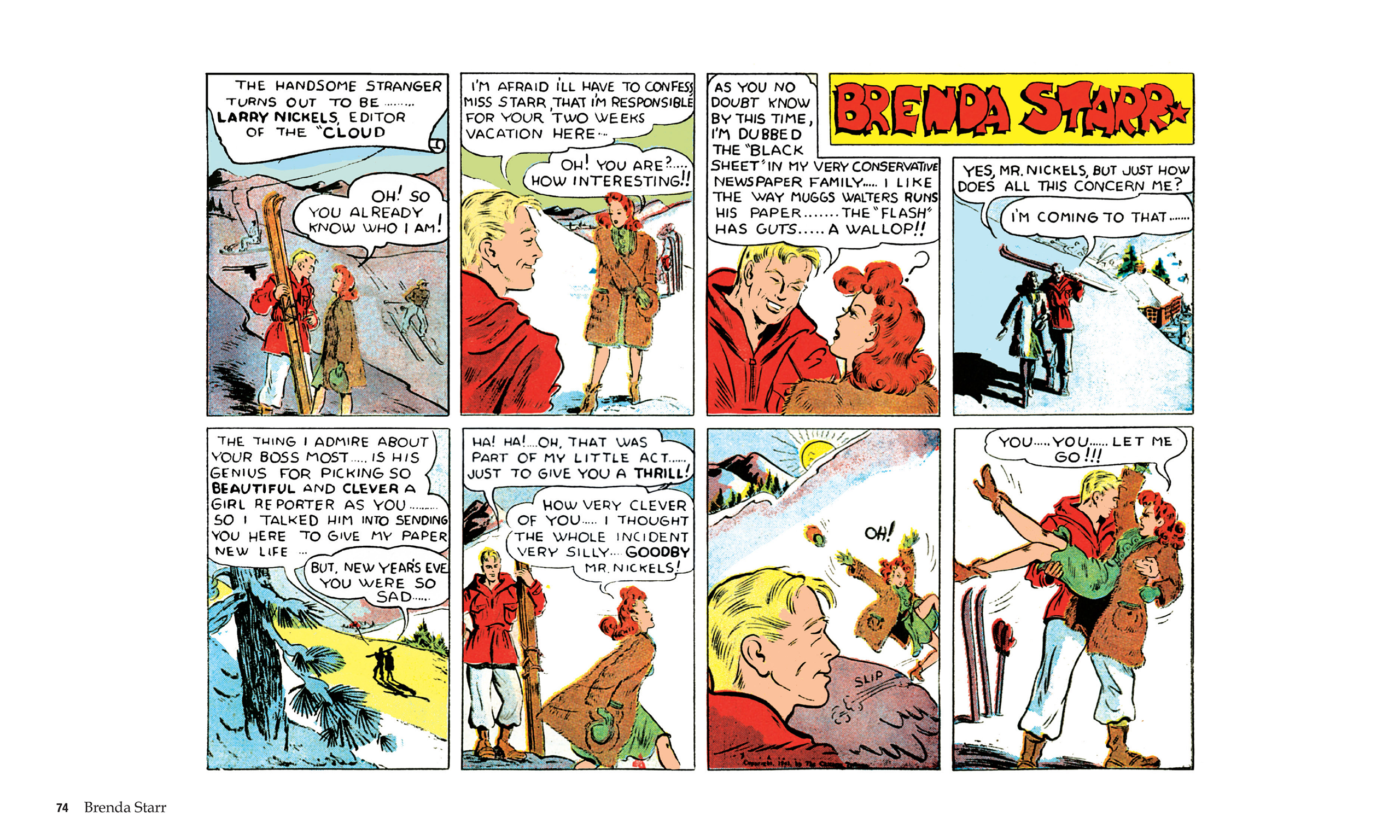 Read online Brenda Starr, Reporter: The Collected Dailies and Sundays comic -  Issue # TPB (Part 1) - 75