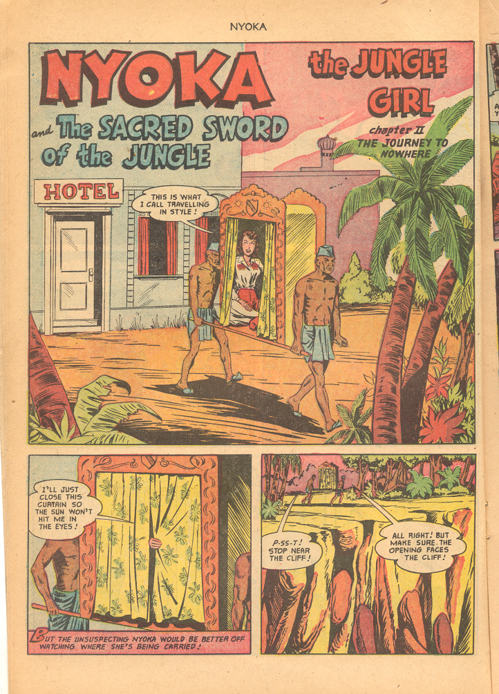 Read online Nyoka the Jungle Girl (1945) comic -  Issue #61 - 14