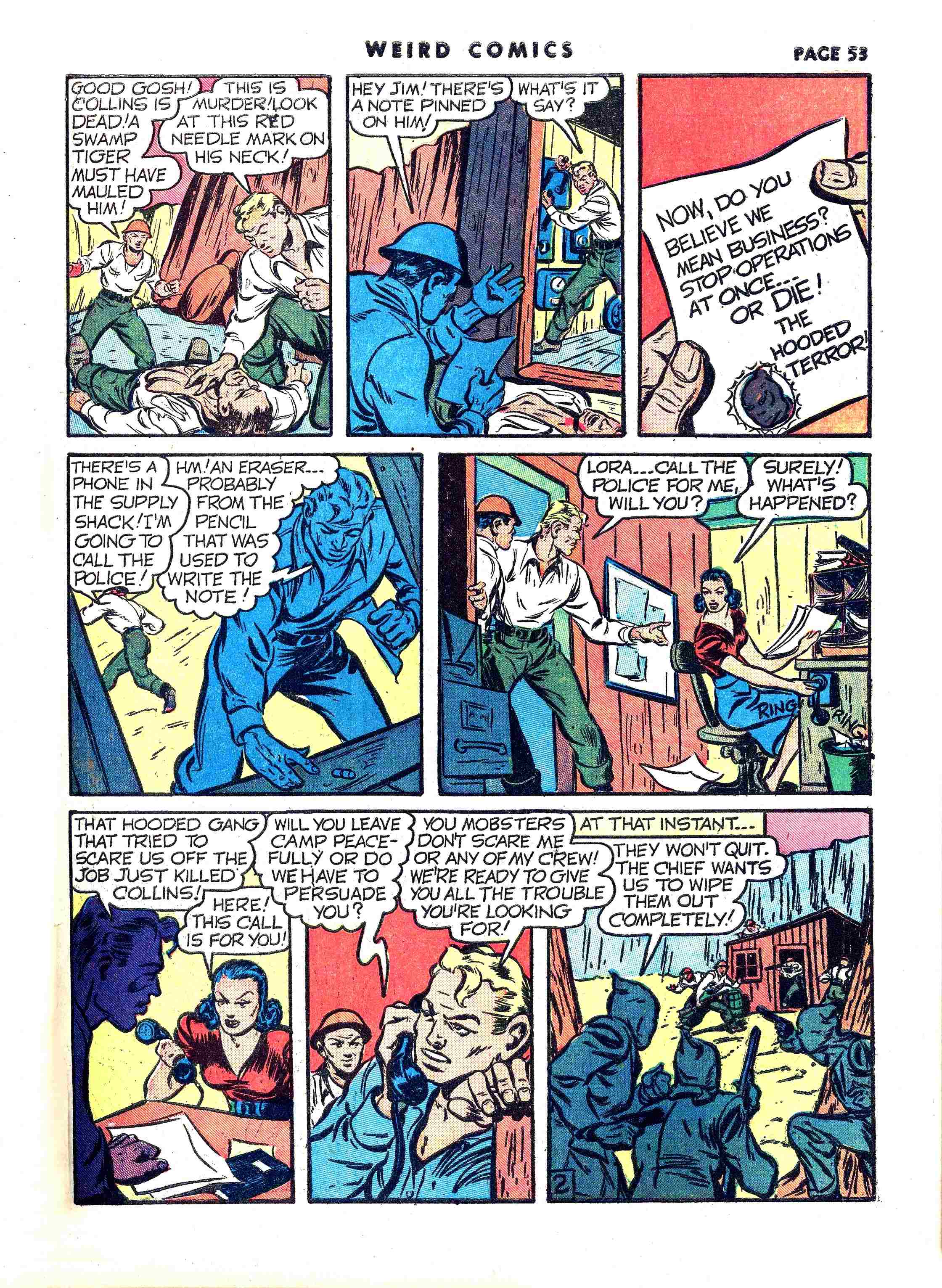 Read online Weird Comics comic -  Issue #18 - 55