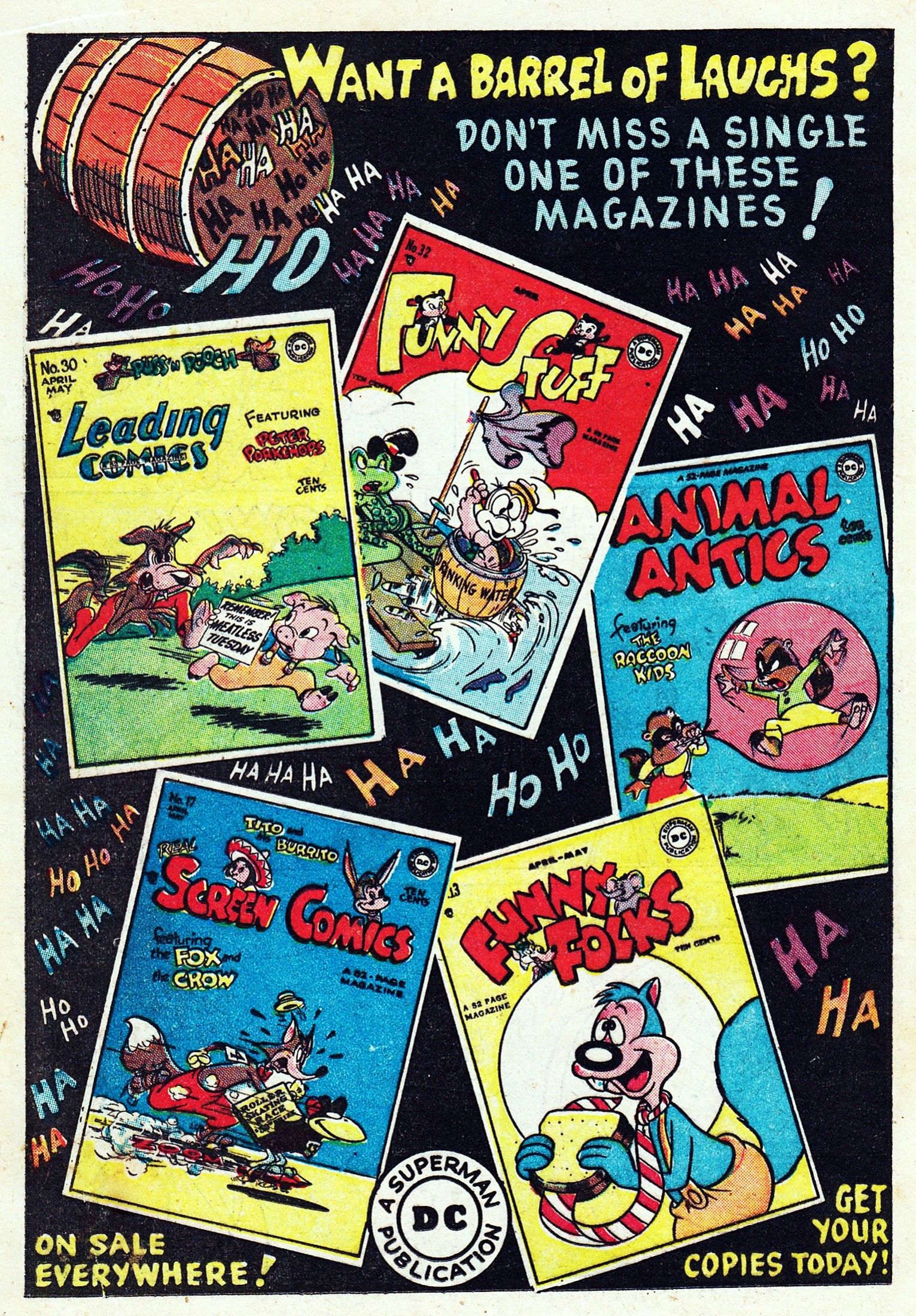 Read online Leading Comics comic -  Issue #30 - 34