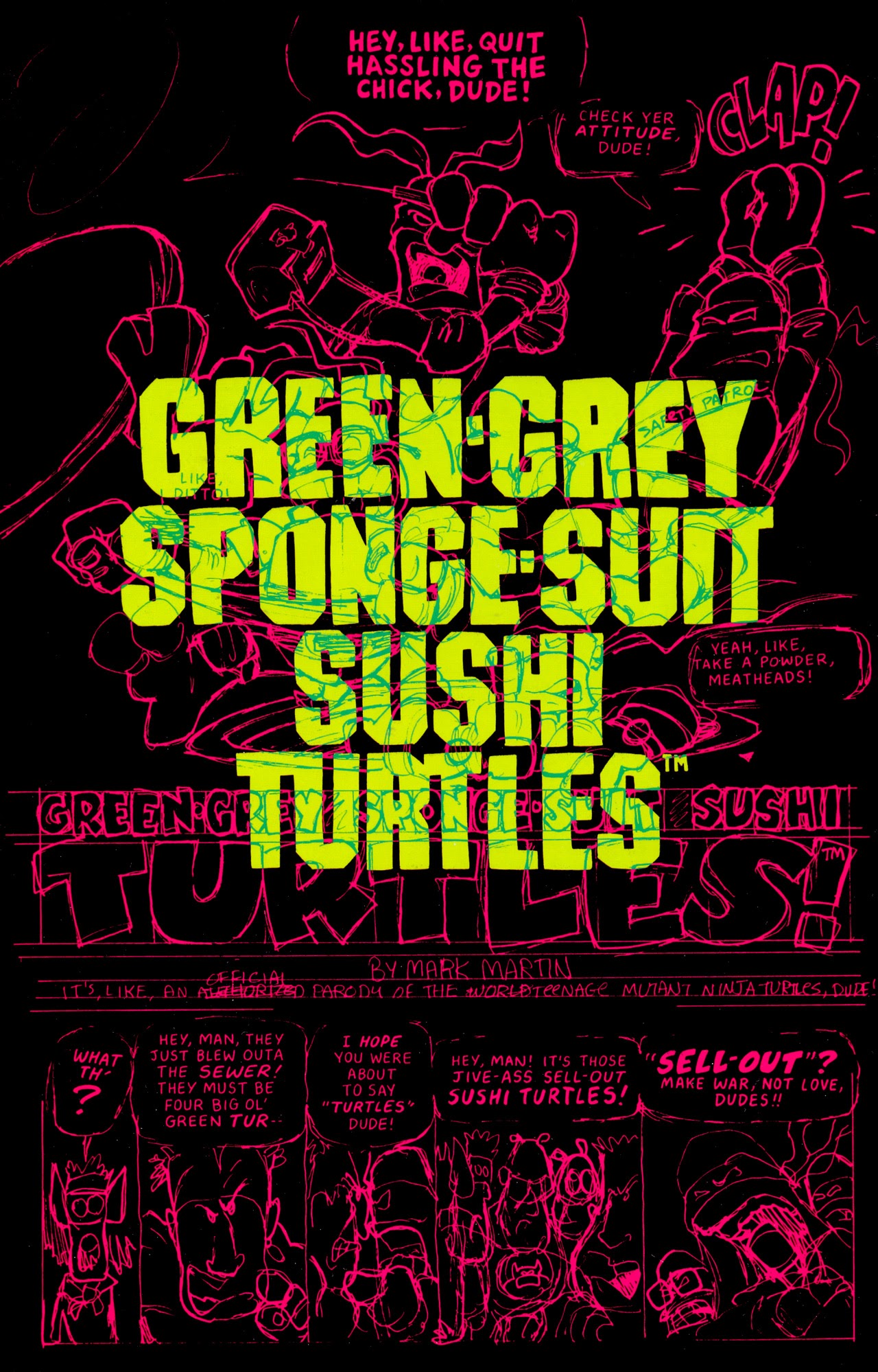 Read online Green-Grey Sponge-Suit Sushi Turtles comic -  Issue # Full - 52