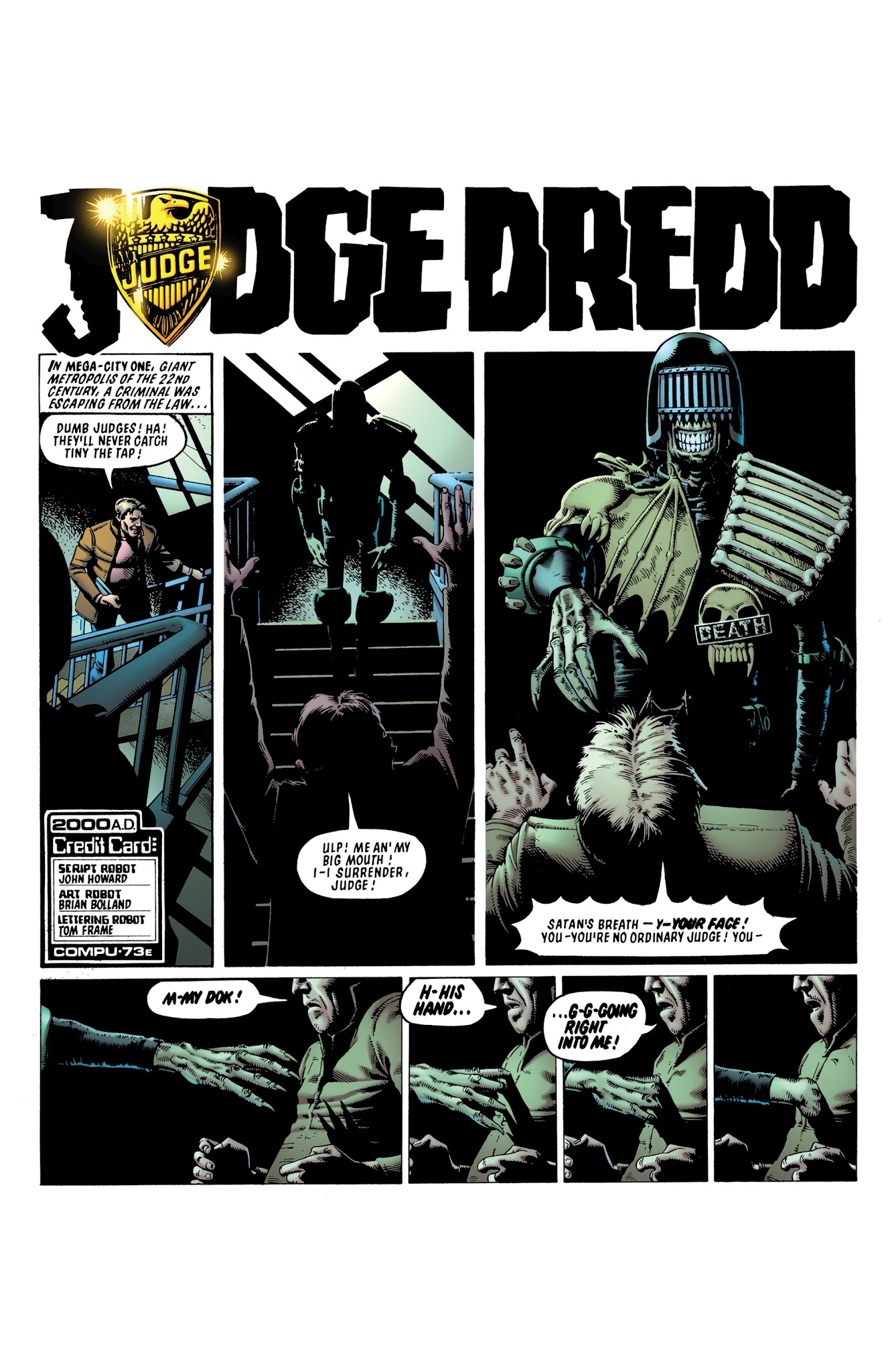 Read online Judge Dredd: The Blessed Earth comic -  Issue #7 - 27