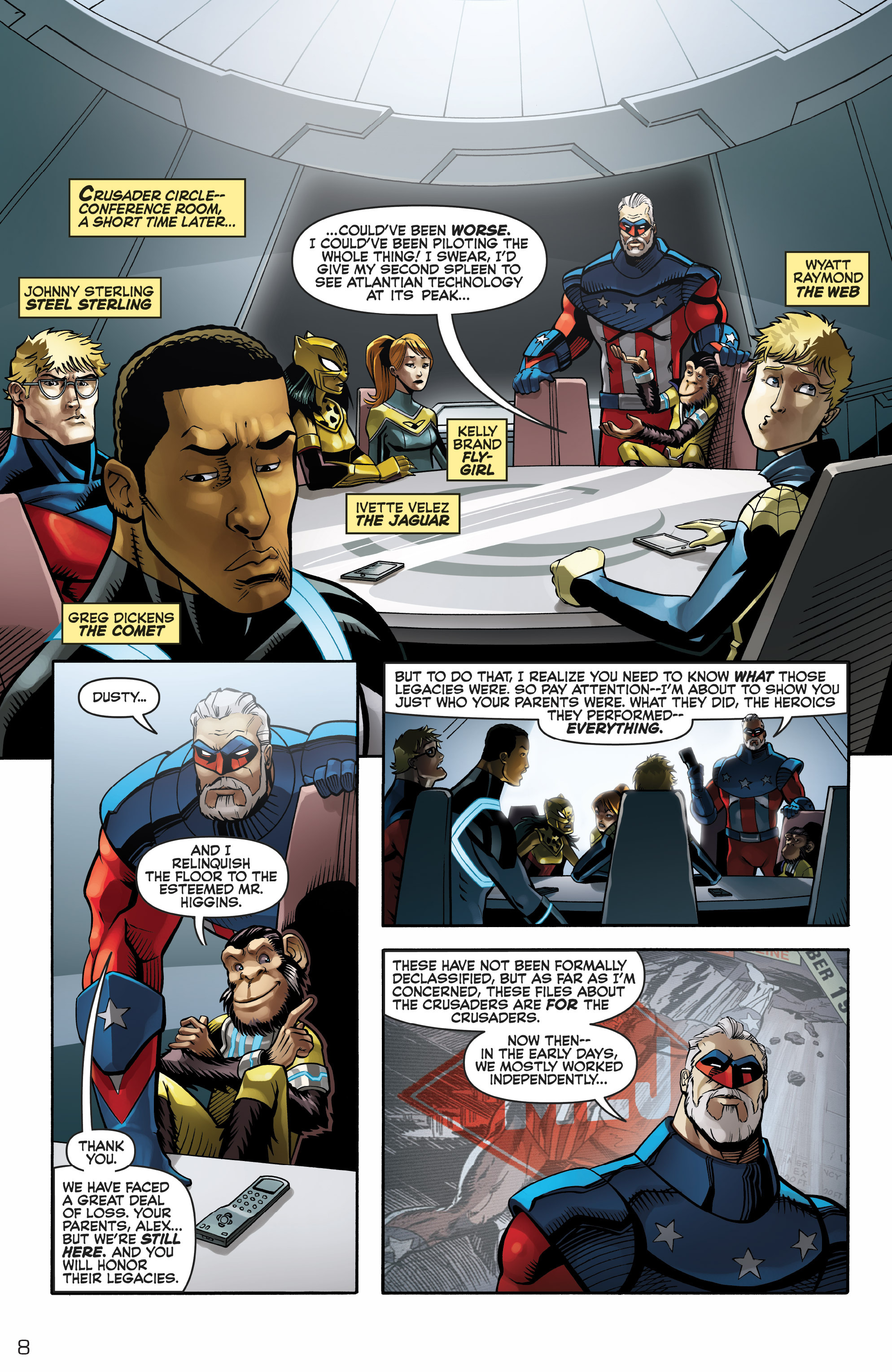 Read online New Crusaders: Legacy comic -  Issue # TPB (Part 1) - 9
