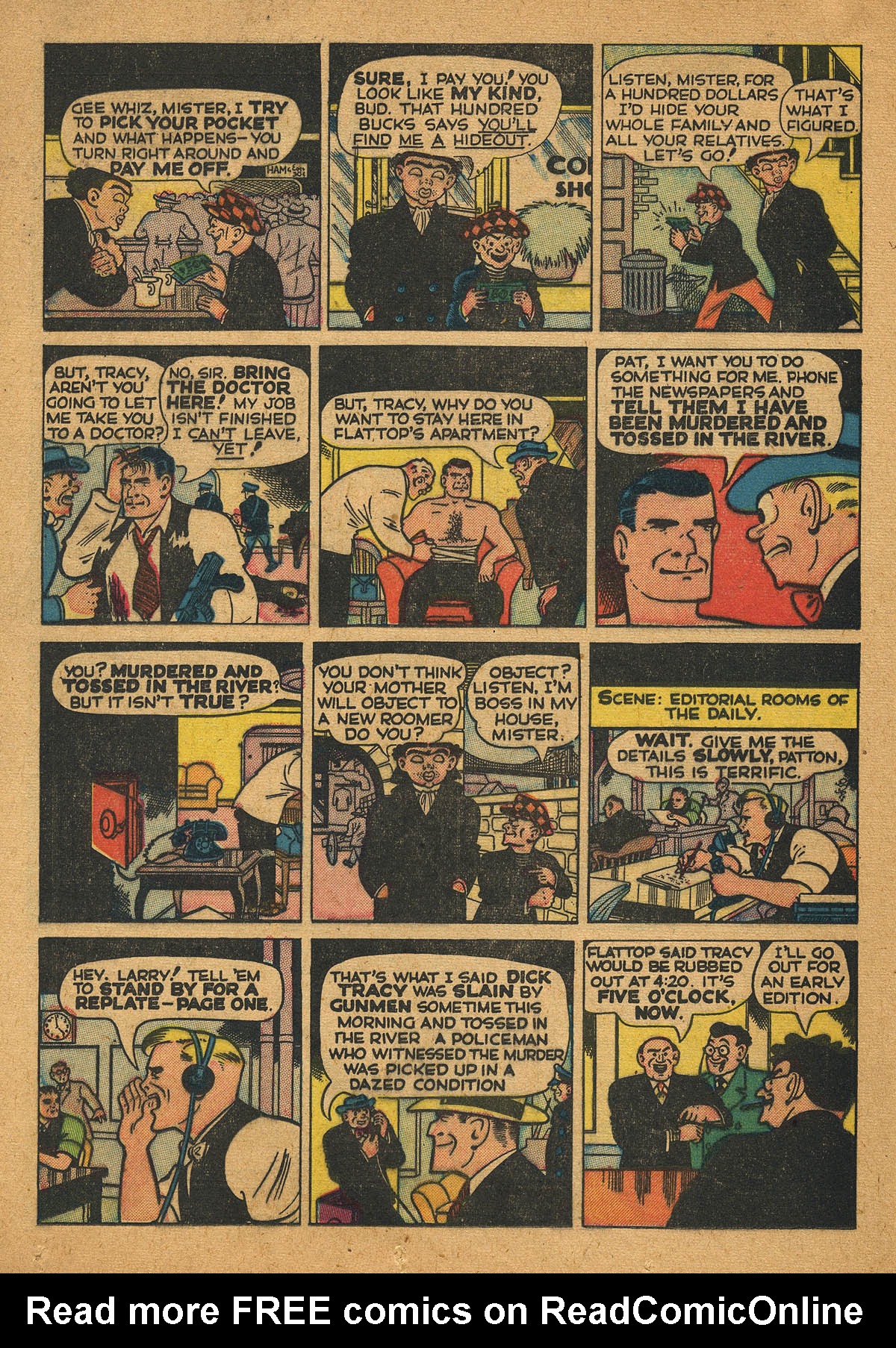 Read online Dick Tracy comic -  Issue #25 - 14