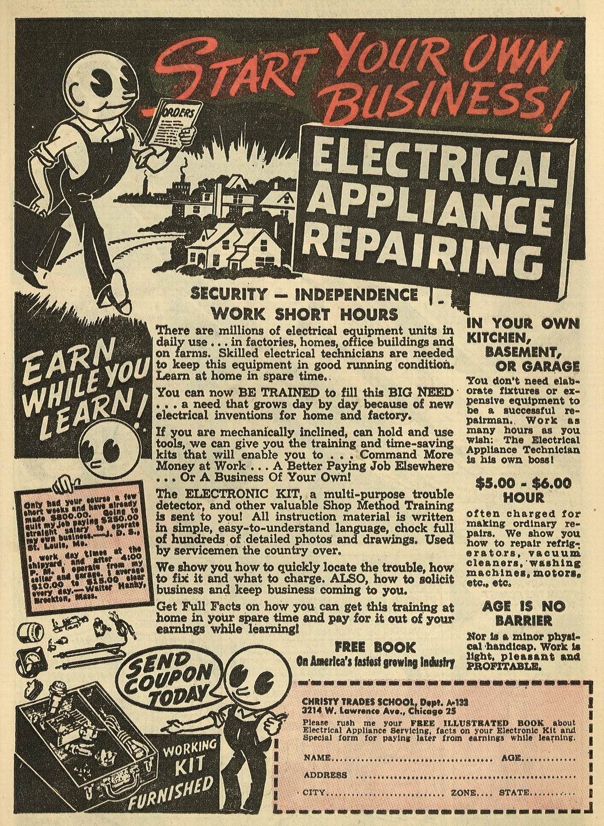 Read online Adventures Into The Unknown comic -  Issue #144 - 29