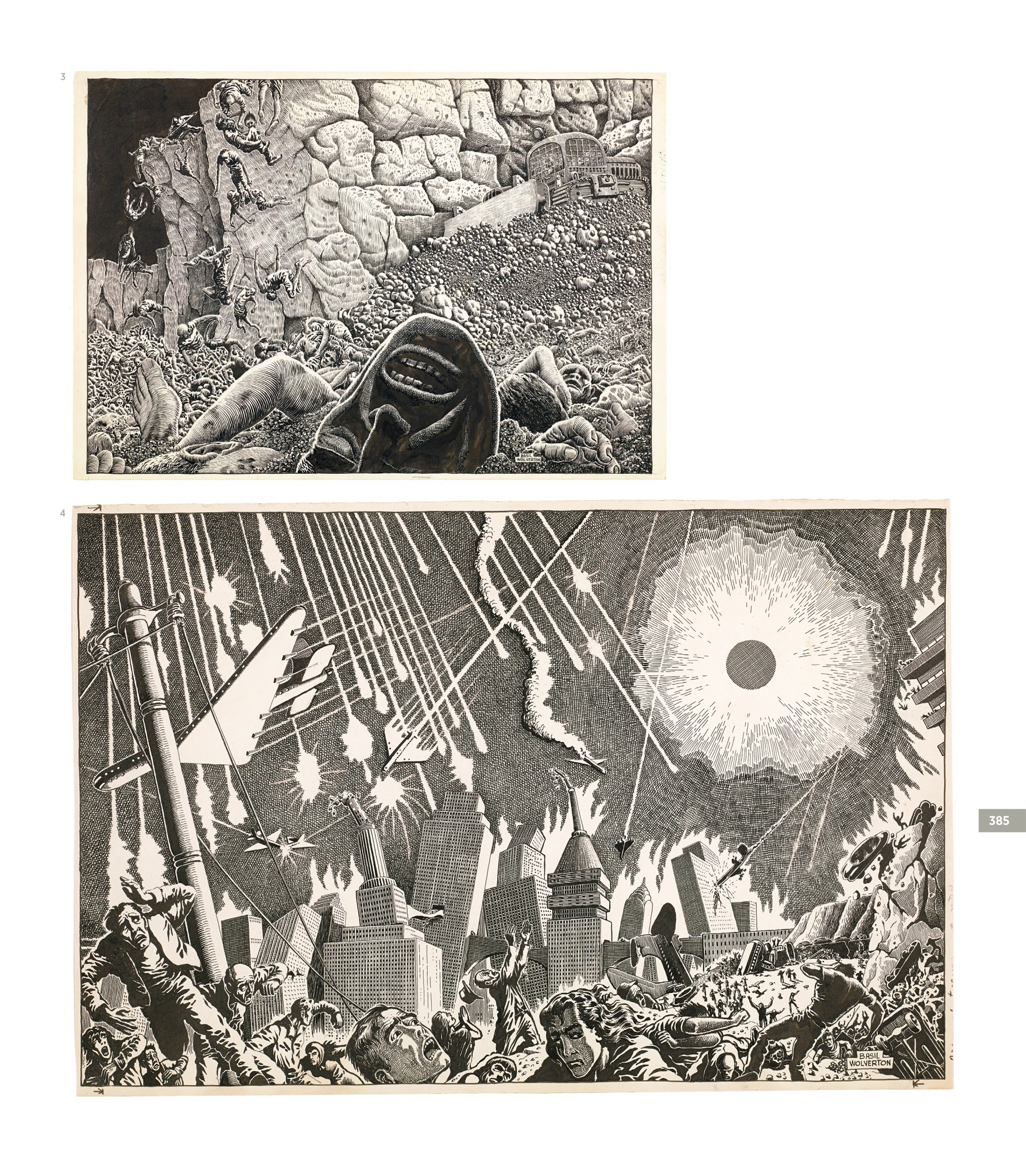 Read online The Blighted Eye: Original Comic Art From the Glenn Bray Collection comic -  Issue # TPB - 379
