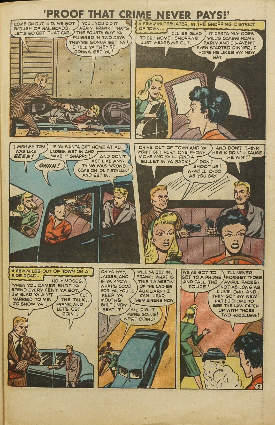 Read online Murder Incorporated (1948) comic -  Issue #10 - 27