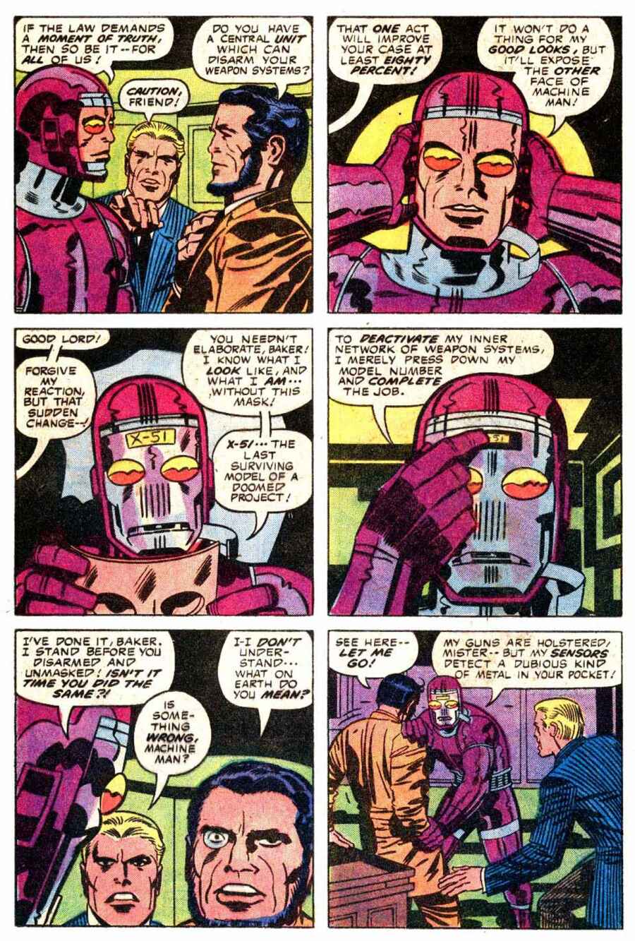 Read online Machine Man (1978) comic -  Issue #9 - 13