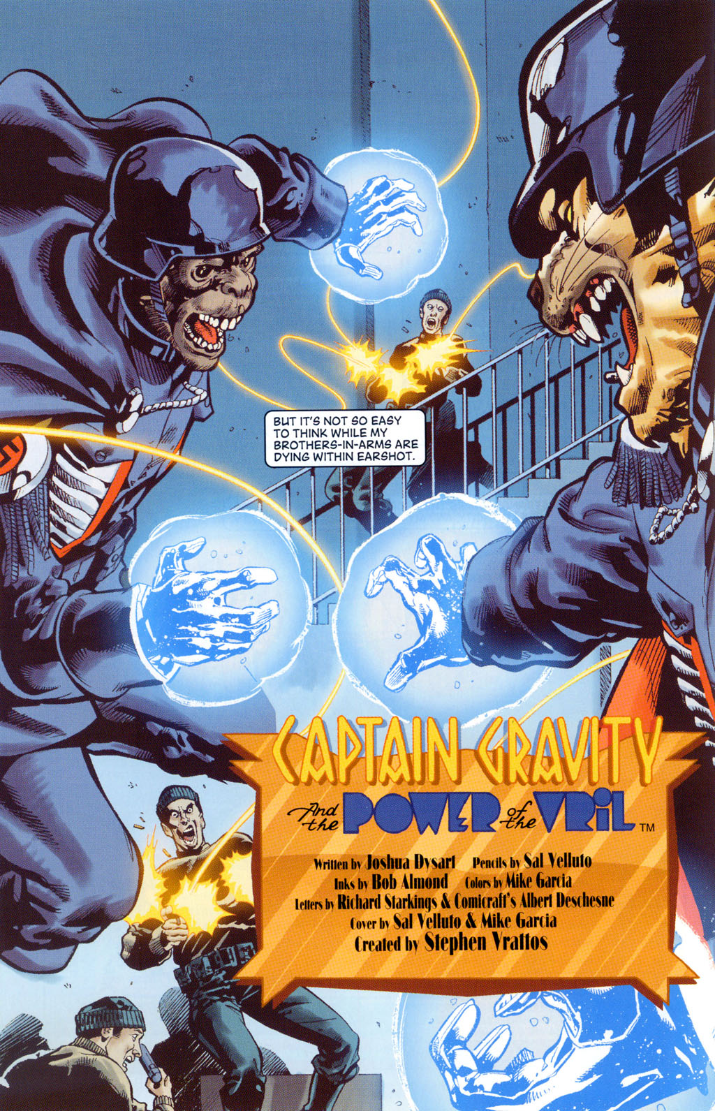Read online Captain Gravity And The Power Of Vril comic -  Issue #5 - 4