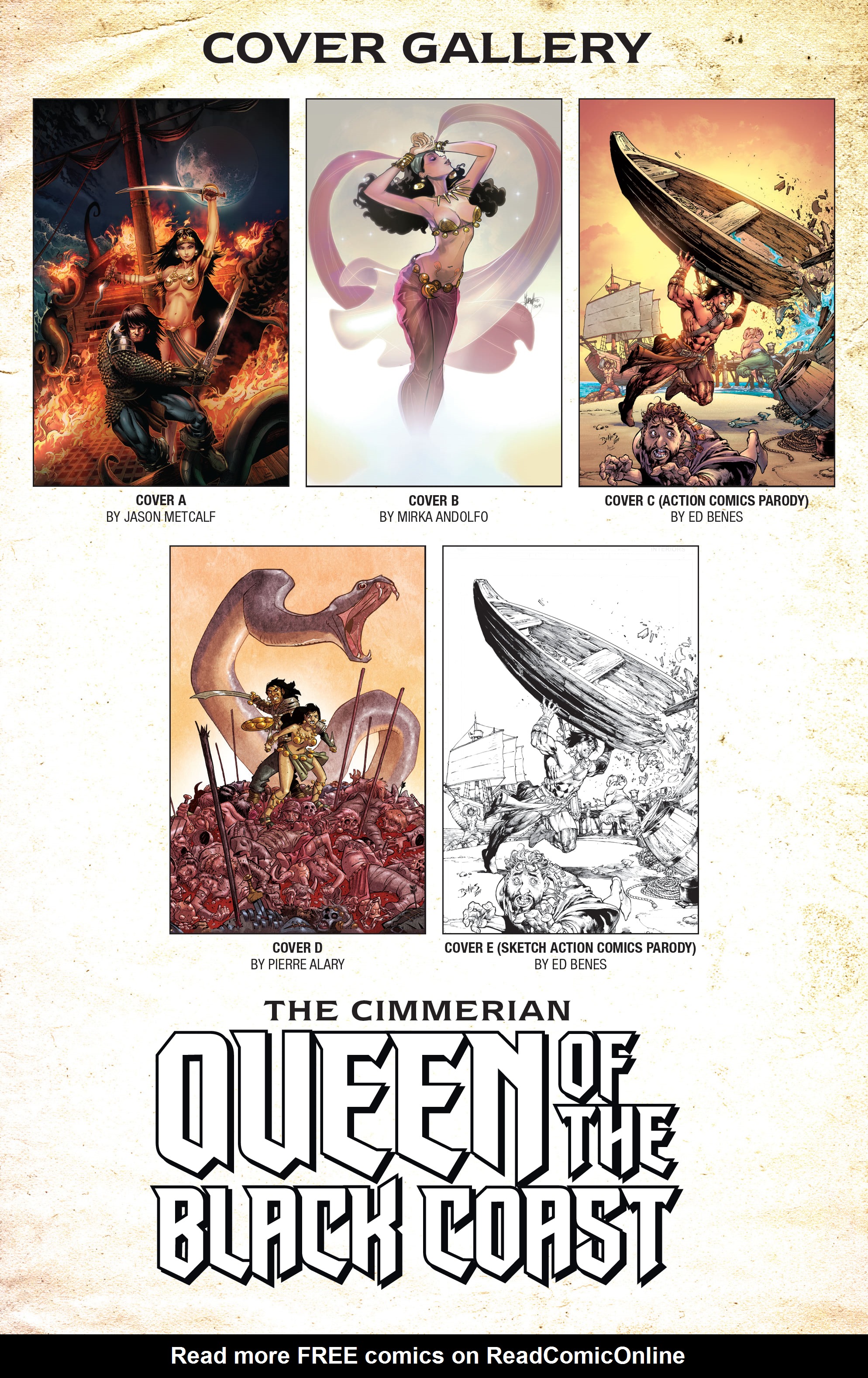 Read online The Cimmerian: Queen of the Black Coast comic -  Issue #1 - 34