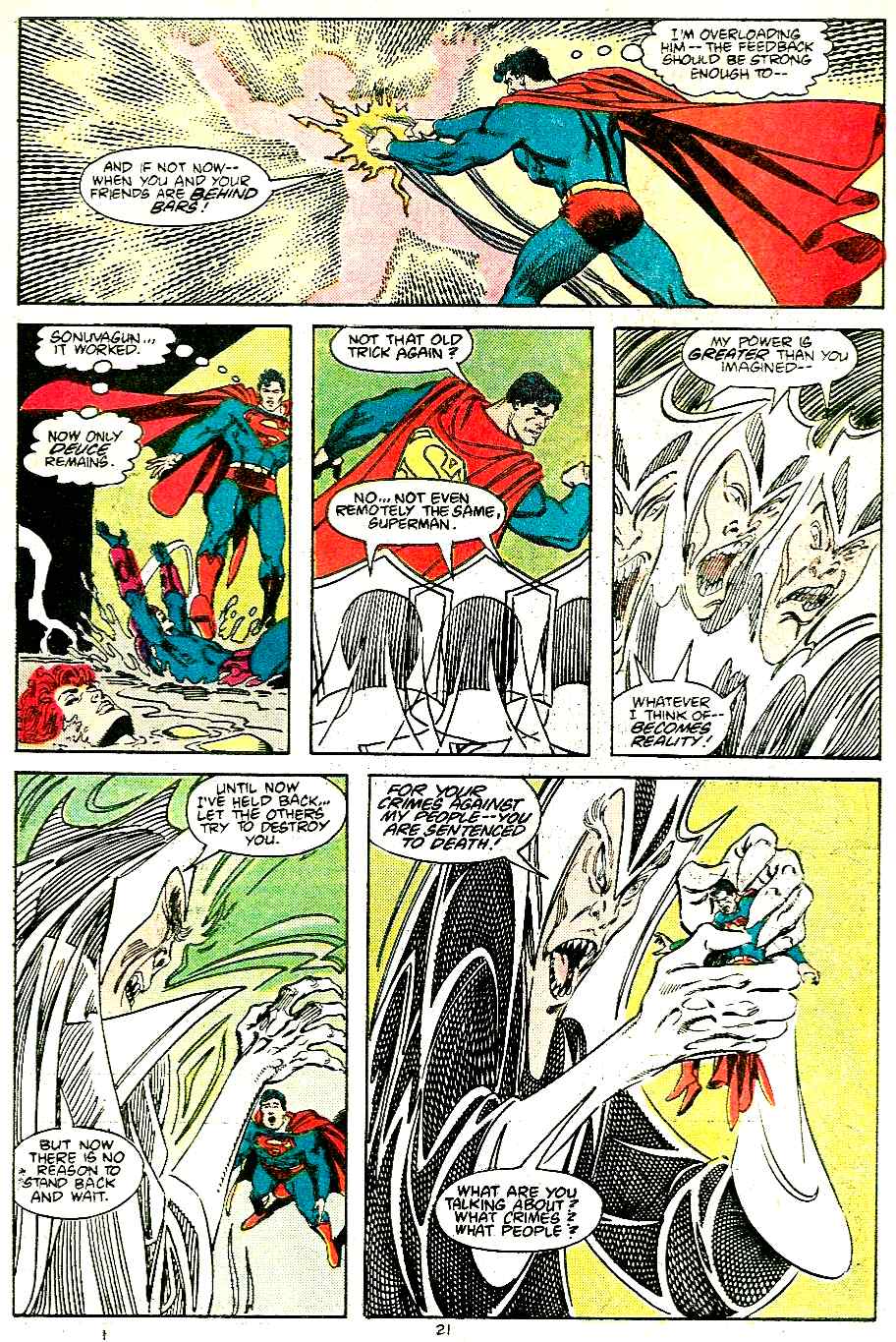 Read online Adventures of Superman (1987) comic -  Issue #430 - 22