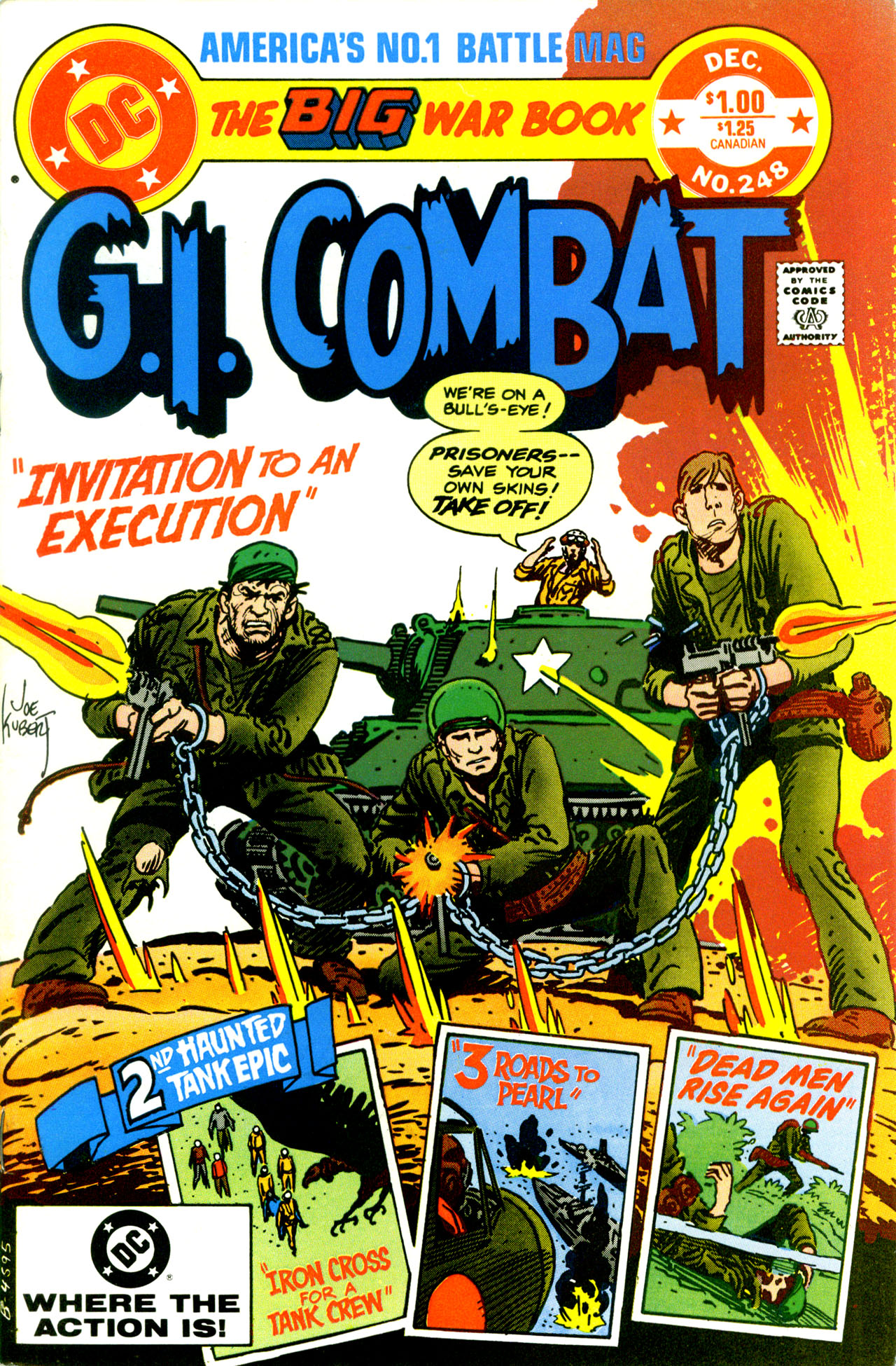 Read online G.I. Combat (1952) comic -  Issue #248 - 1