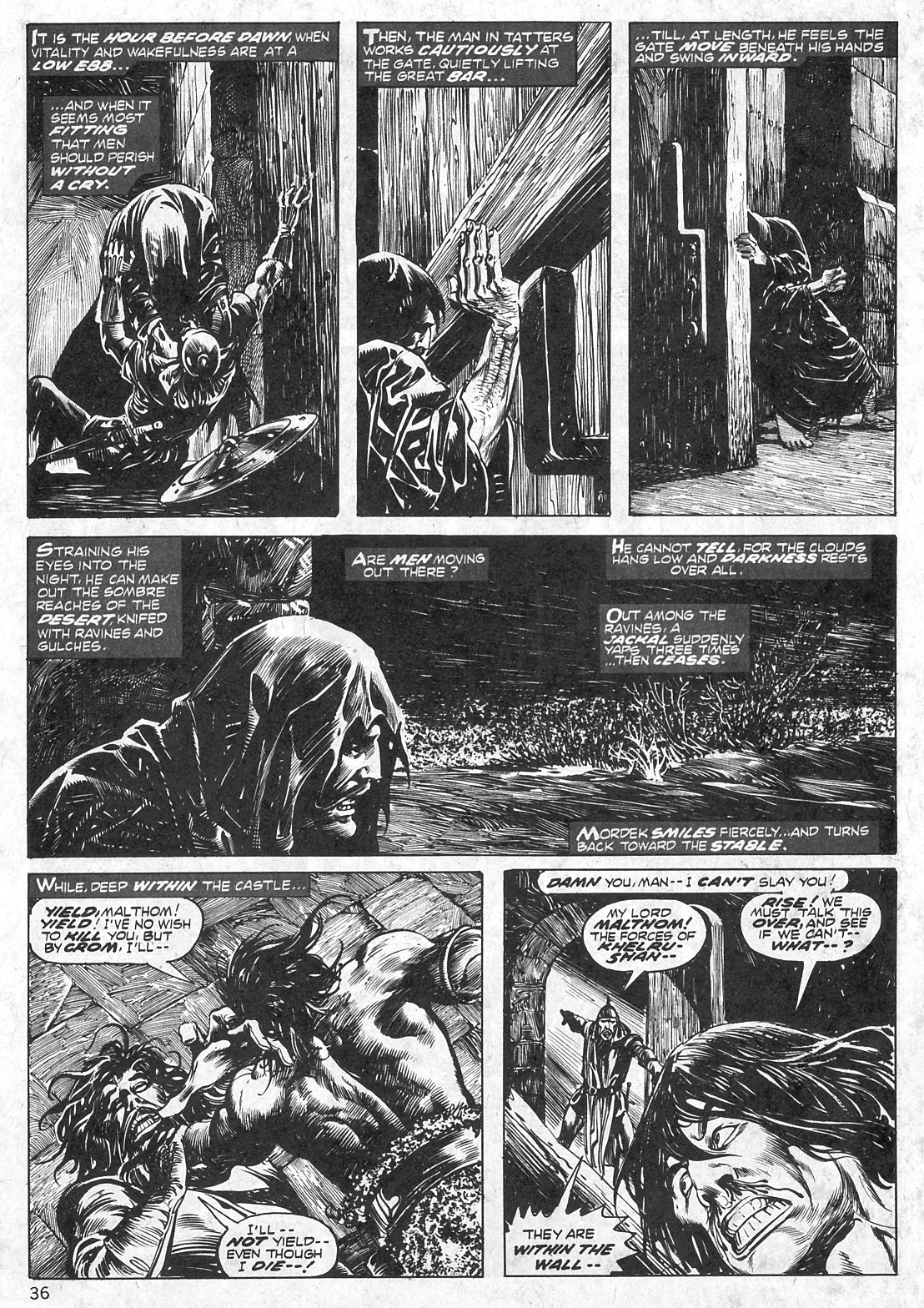 The Savage Sword Of Conan Issue #12 #13 - English 36