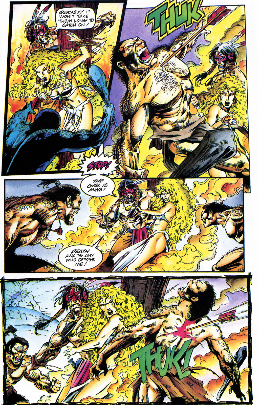 Read online Turok, Dinosaur Hunter (1993) comic -  Issue #35 - 5