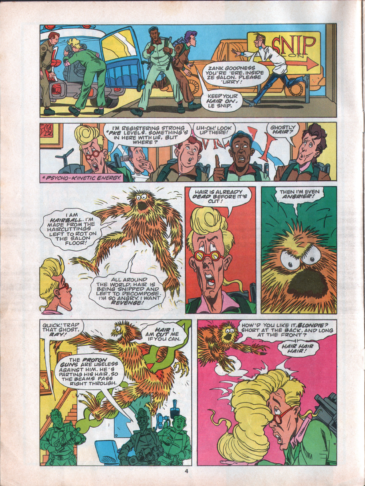 Read online The Real Ghostbusters comic -  Issue #45 - 4