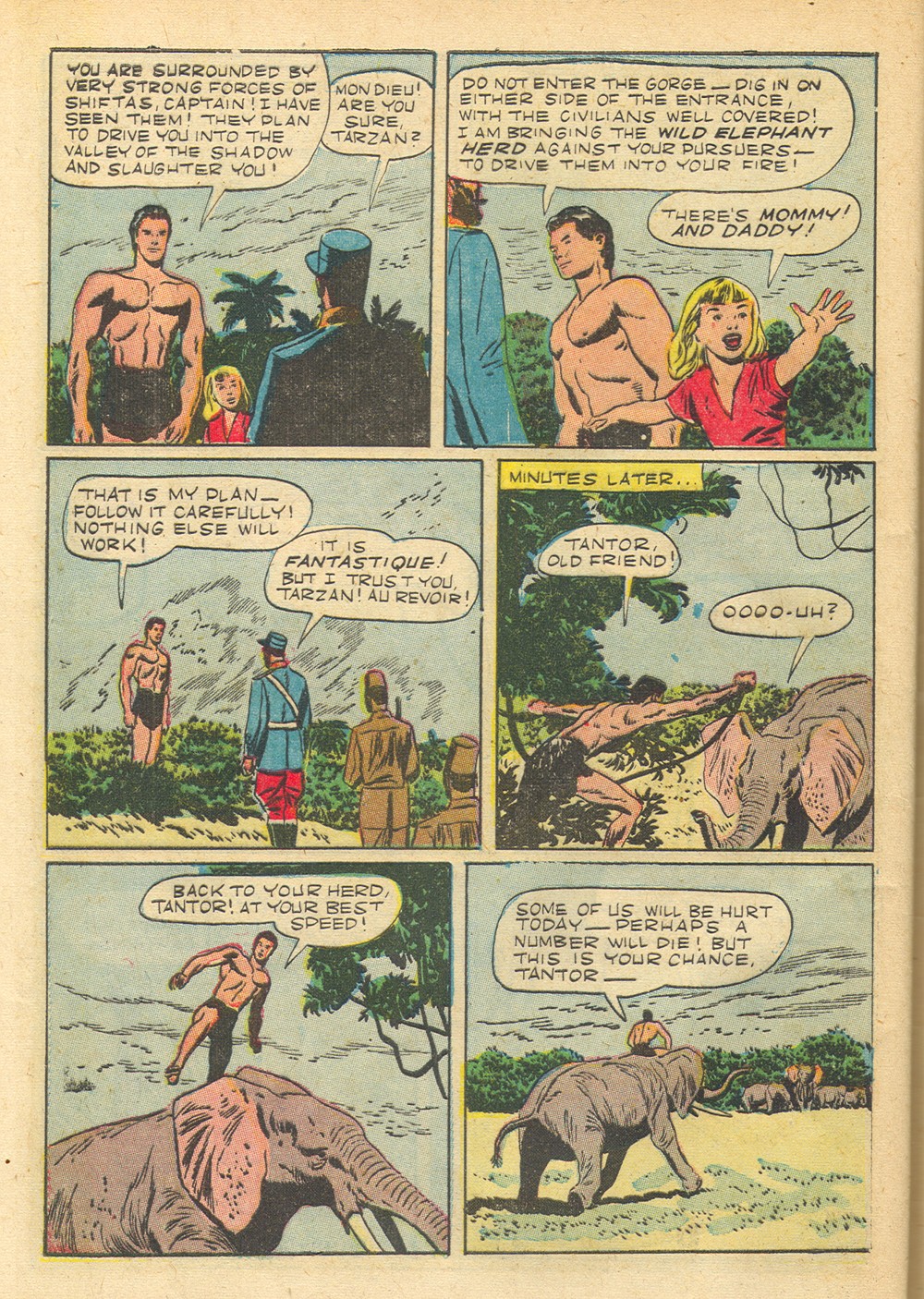 Read online Tarzan (1948) comic -  Issue #23 - 40