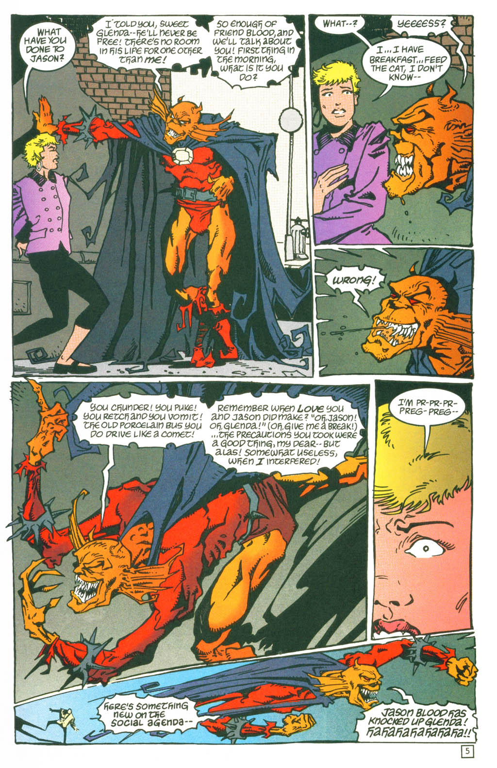 Read online The Demon (1990) comic -  Issue #43 - 6