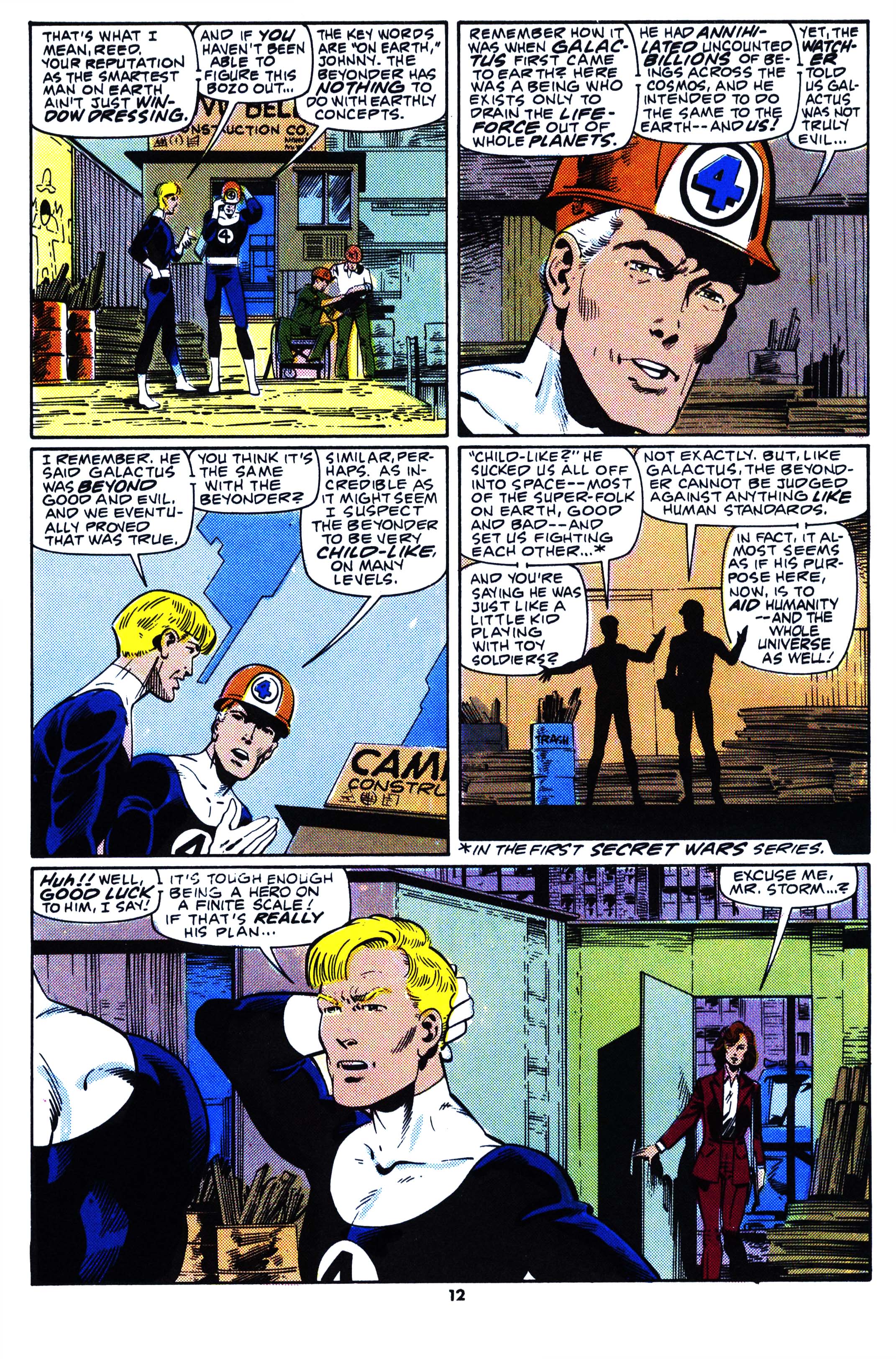 Read online Secret Wars (1985) comic -  Issue #54 - 12