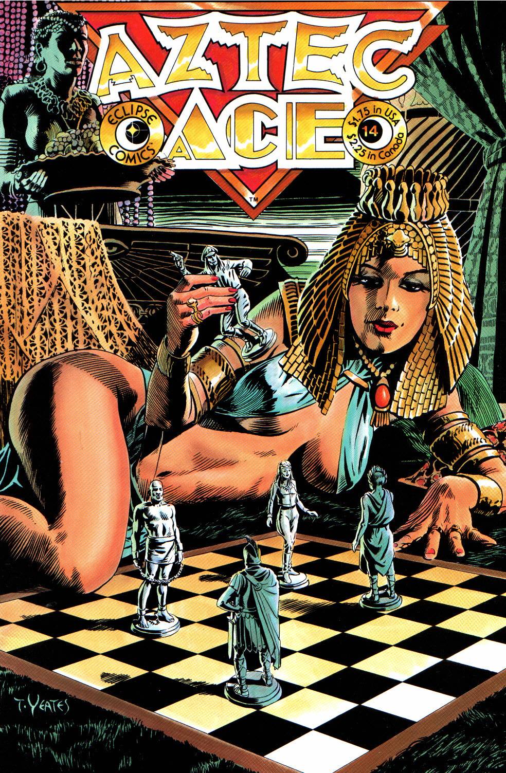 Read online Aztec Ace comic -  Issue #14 - 1