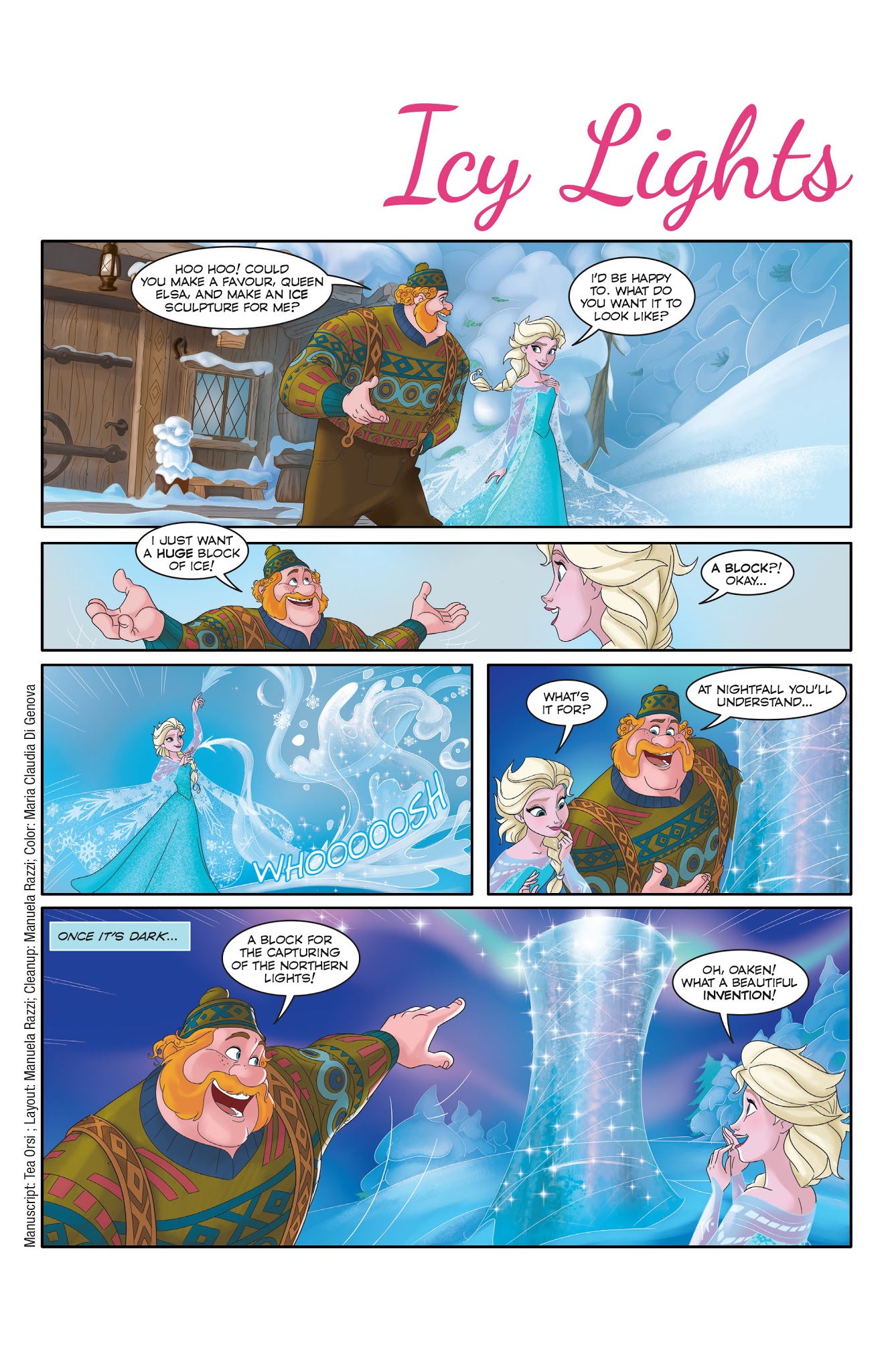 Read online Disney Frozen comic -  Issue #5 - 19