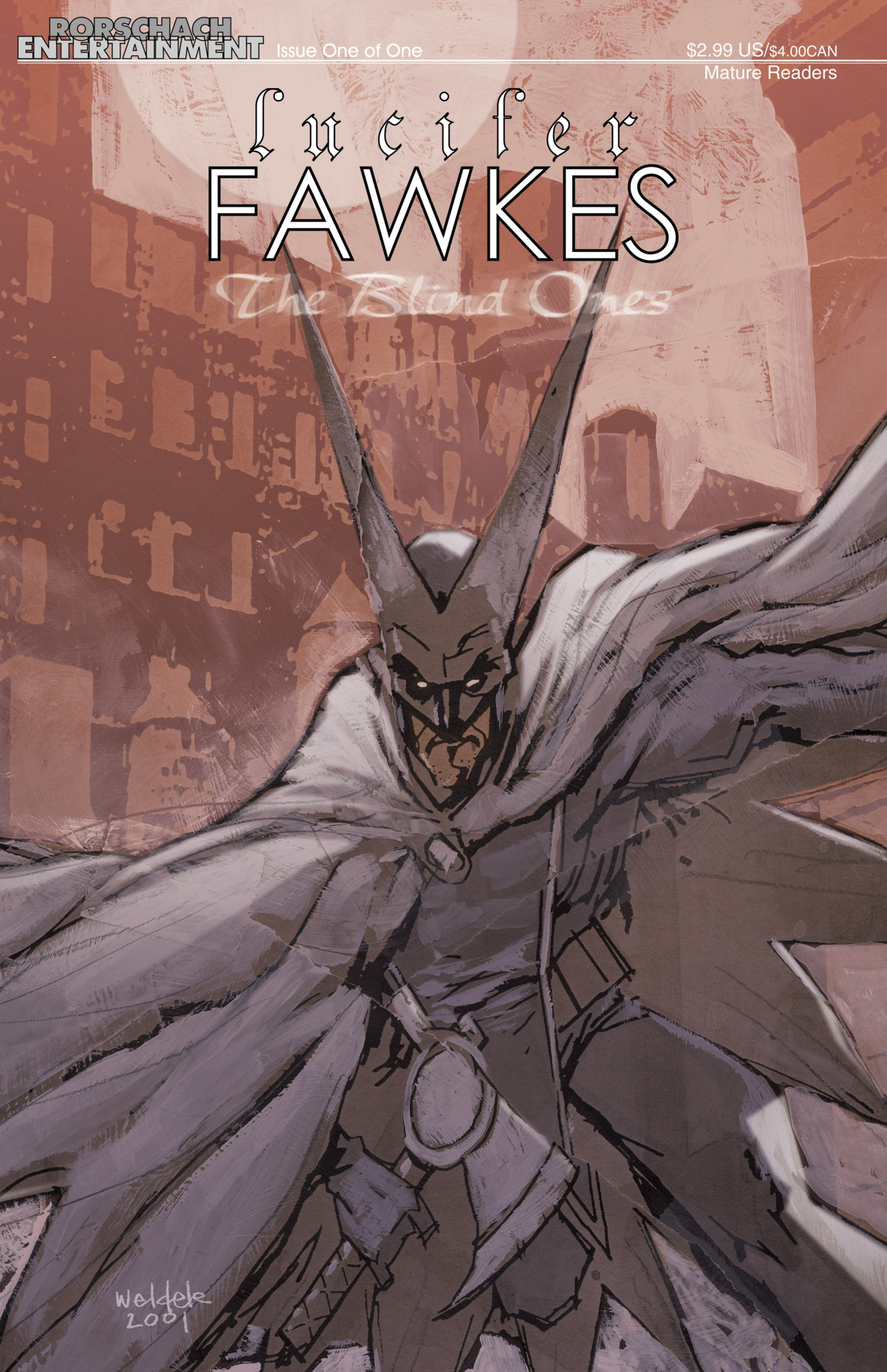 Read online Lucifer Fawkes: The Blind Ones comic -  Issue # Full - 1