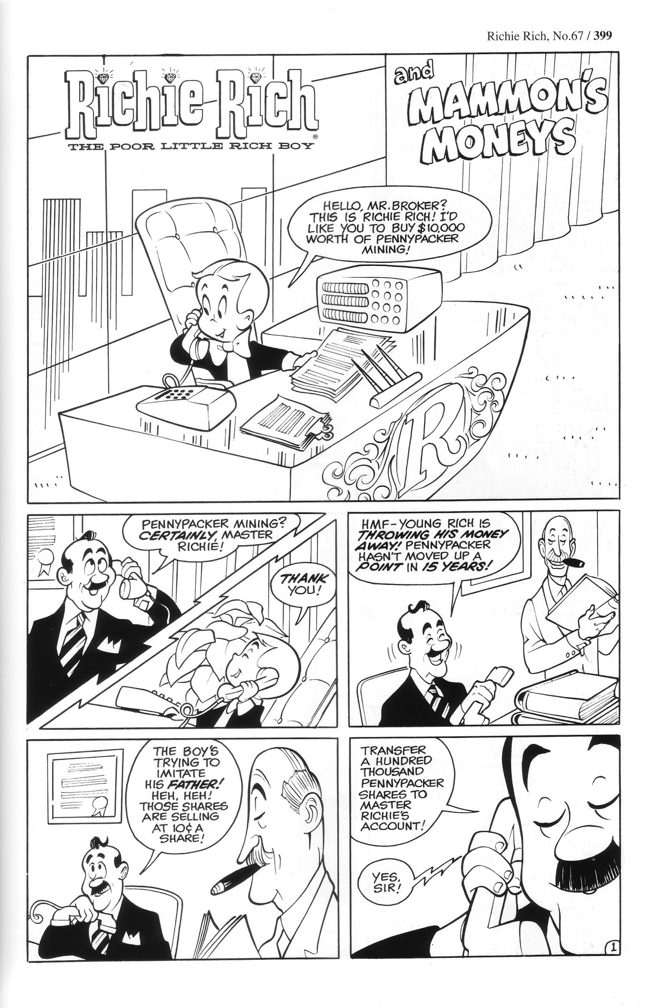 Read online Harvey Comics Classics comic -  Issue # TPB 2 (Part 4) - 100