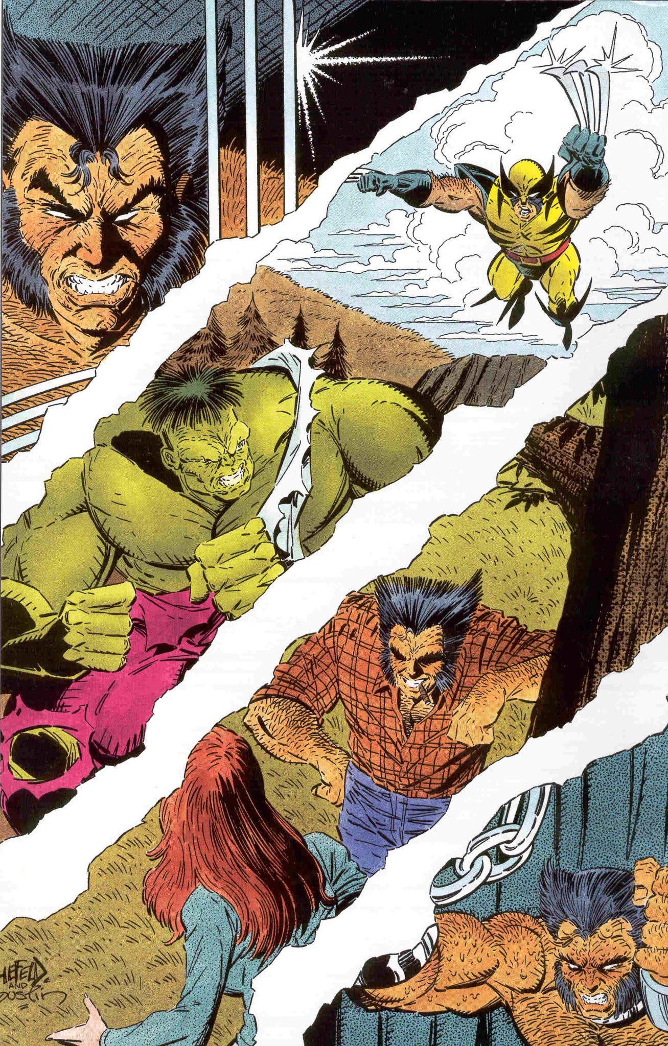 Read online Wolverine Saga comic -  Issue #1 - 51