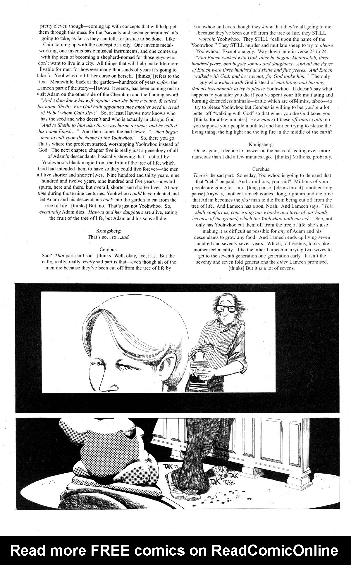 Read online Cerebus comic -  Issue #281 - 17