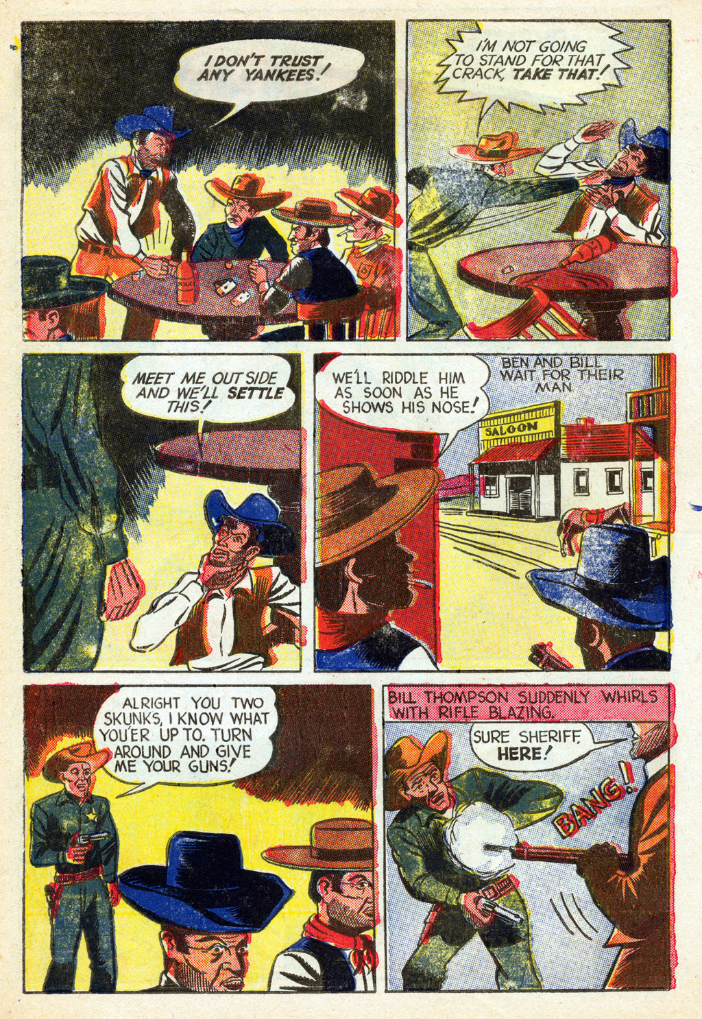 Read online Cowboy Western Comics (1948) comic -  Issue #19 - 26