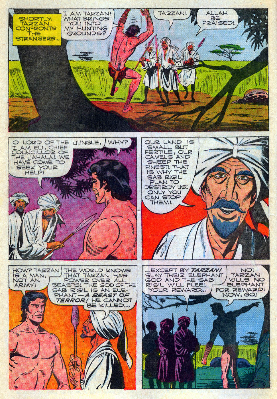 Read online Tarzan (1962) comic -  Issue #197 - 4