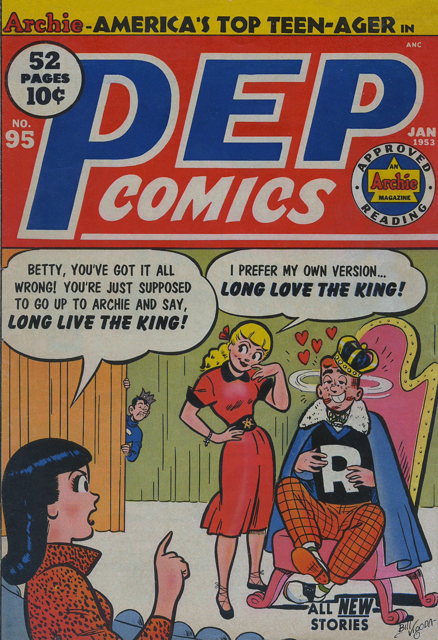 Read online Pep Comics comic -  Issue #95 - 1