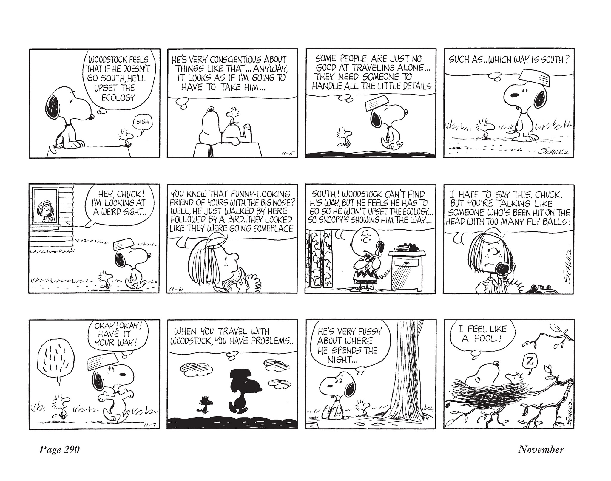 Read online The Complete Peanuts comic -  Issue # TPB 10 - 303