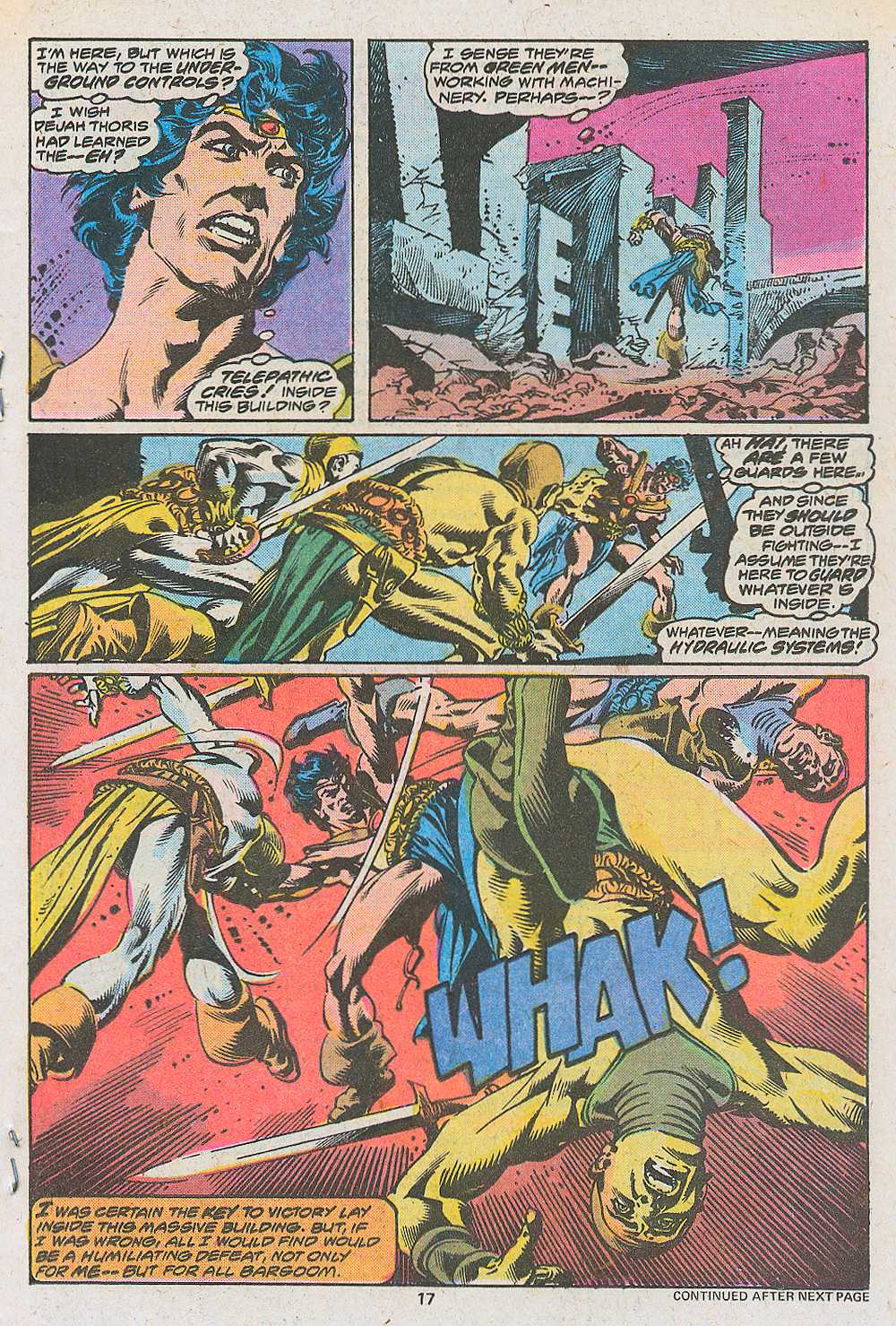 Read online John Carter Warlord of Mars comic -  Issue #9 - 19
