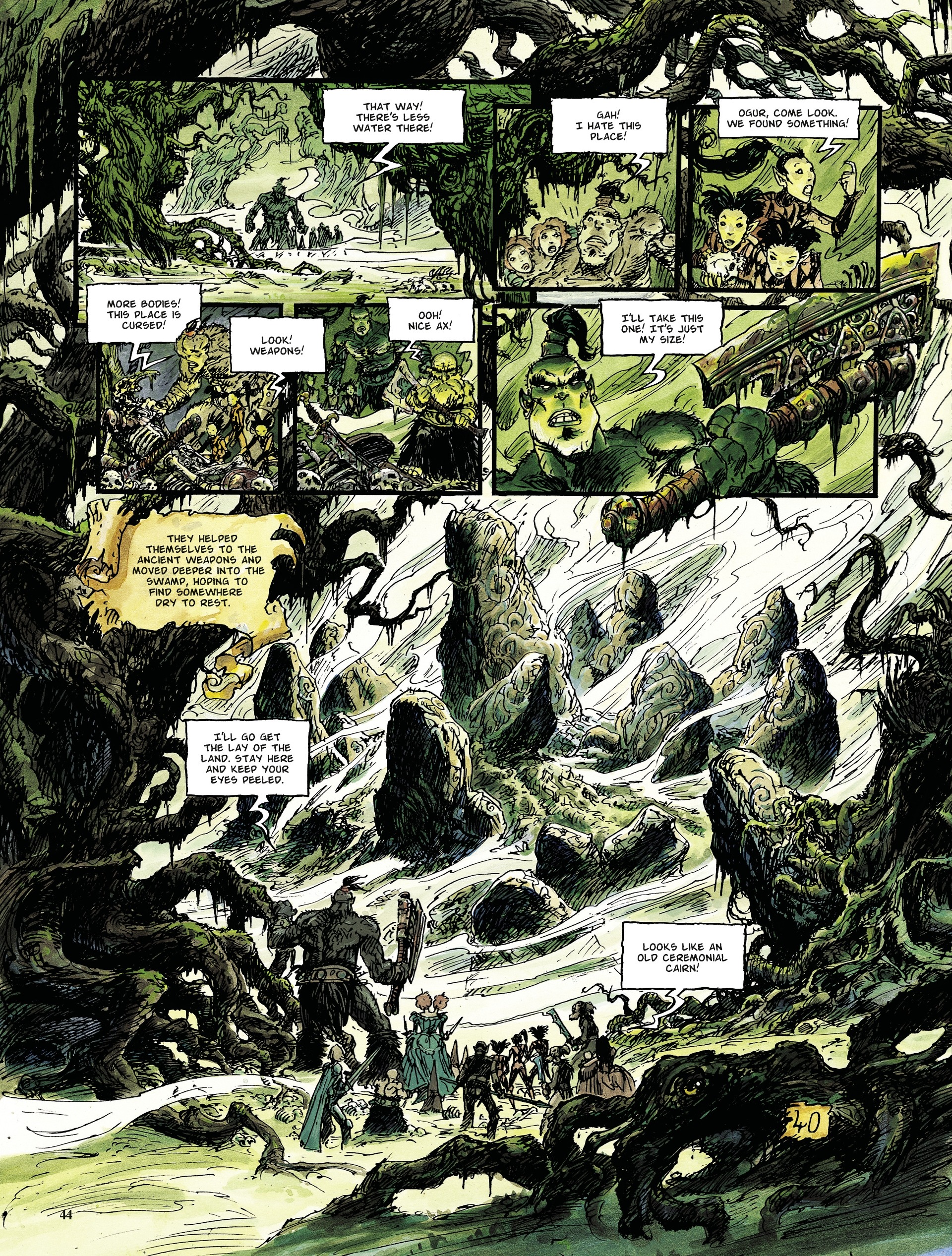 Read online The Black Moon Arcana comic -  Issue #1 - 42
