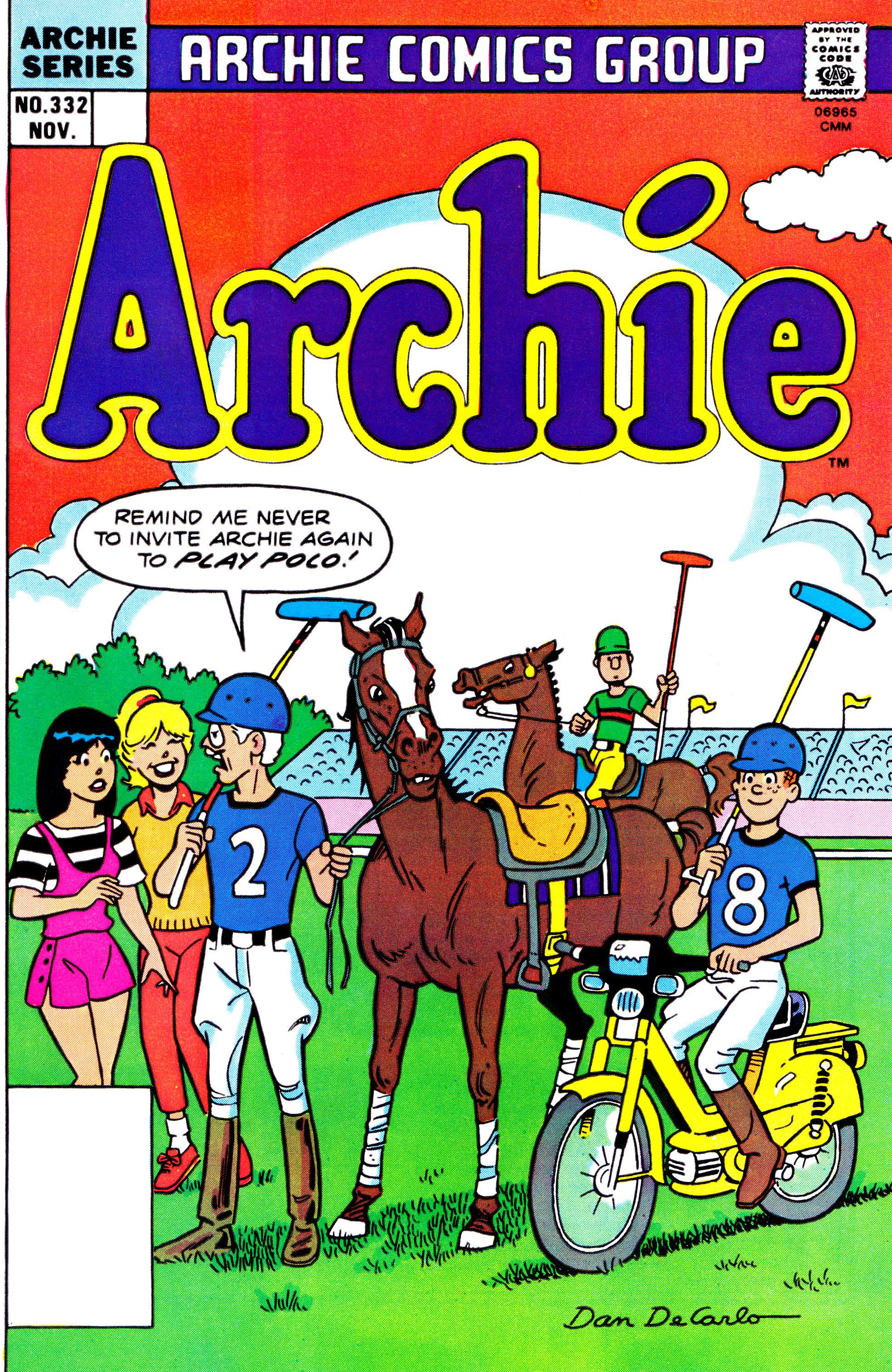 Read online Archie (1960) comic -  Issue #332 - 1