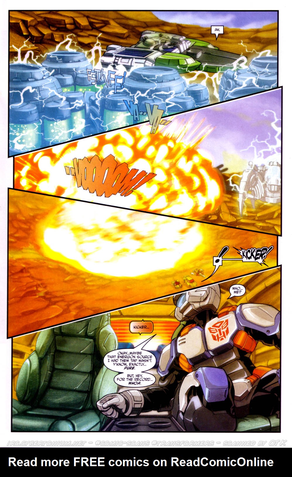 Read online Transformers Energon comic -  Issue #23 - 19