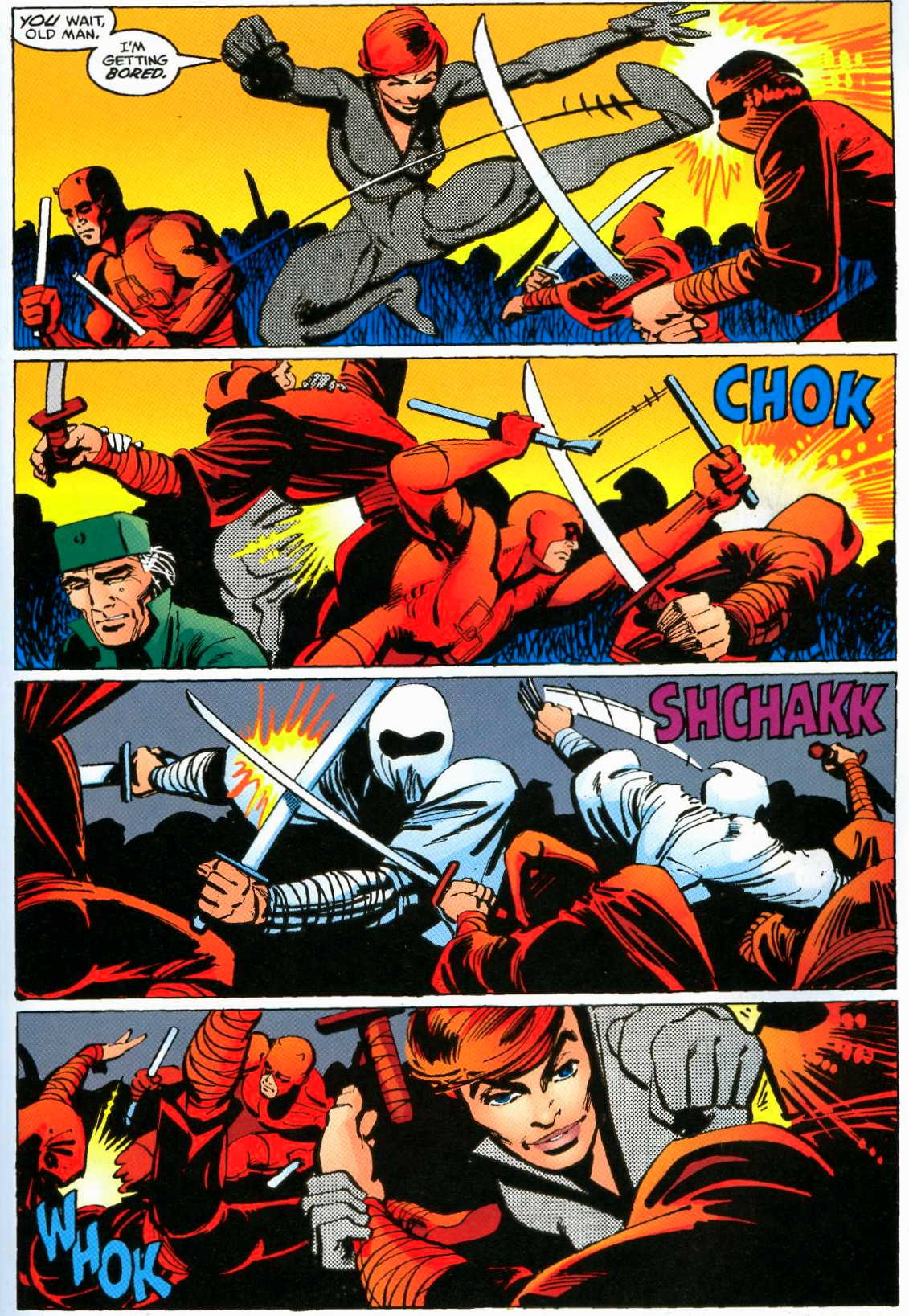 Read online Daredevil Visionaries: Frank Miller comic -  Issue # TPB 3 - 148