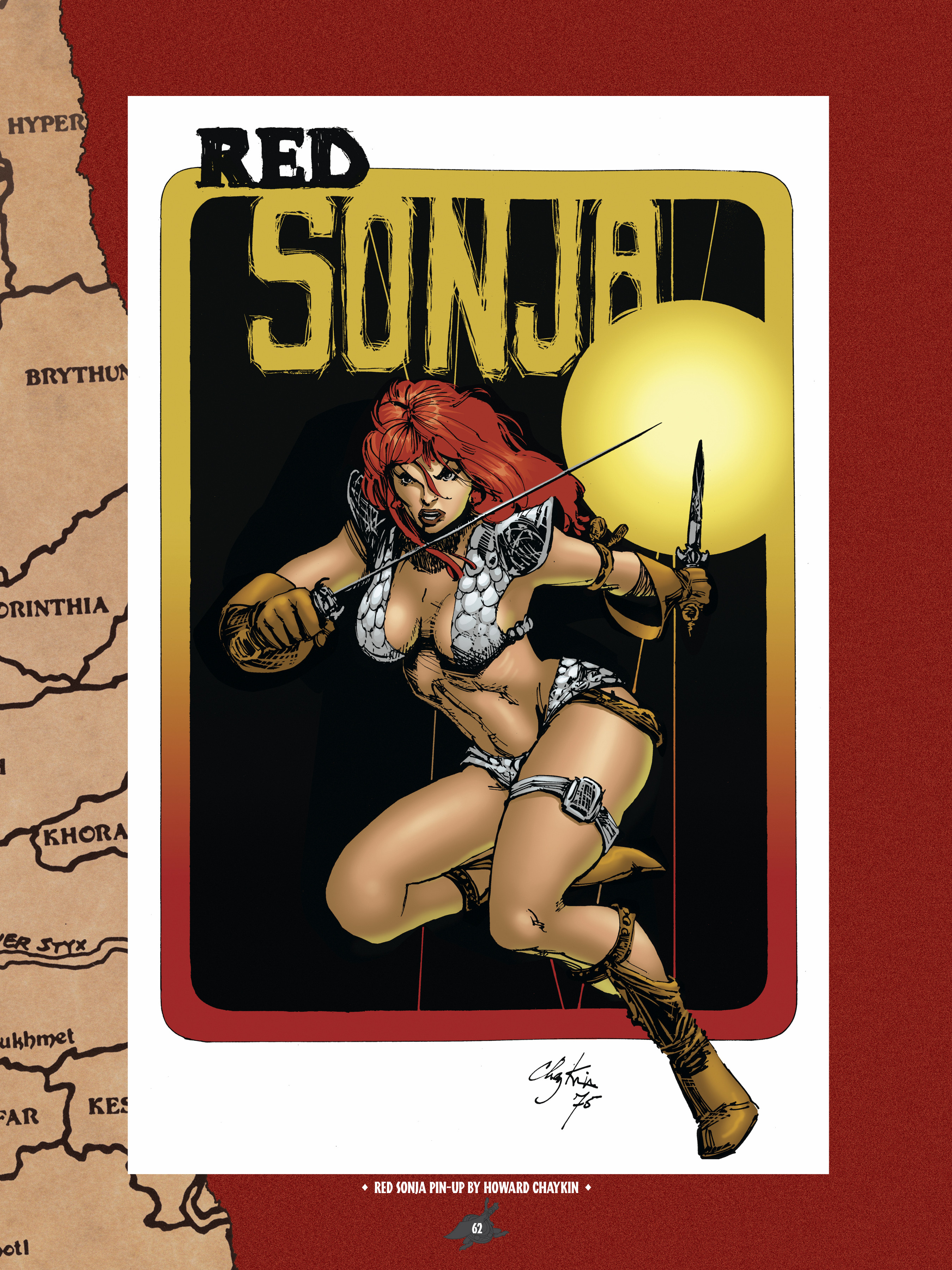 Read online The Art of Red Sonja comic -  Issue # TPB 1 (Part 1) - 61