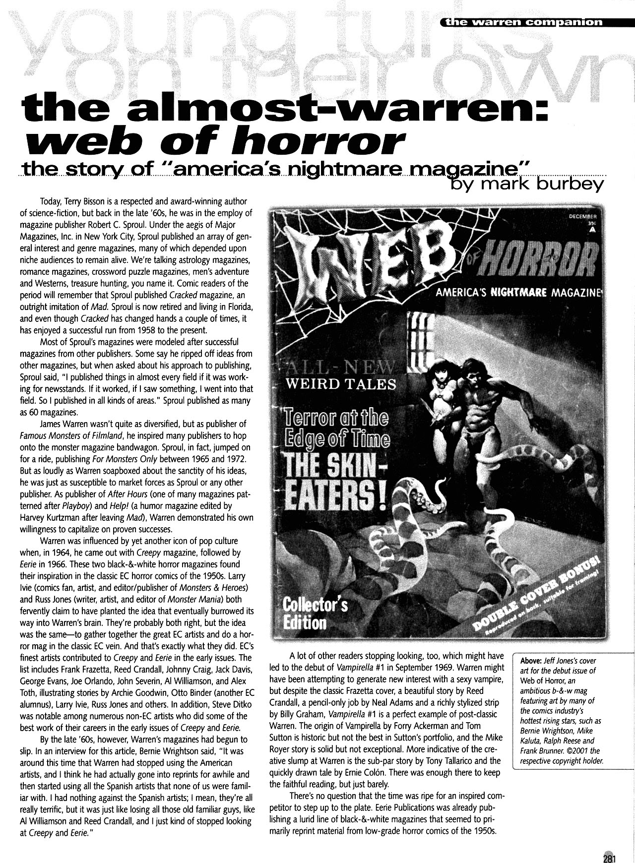 Read online Warren Companion comic -  Issue # TPB (Part 3) - 75