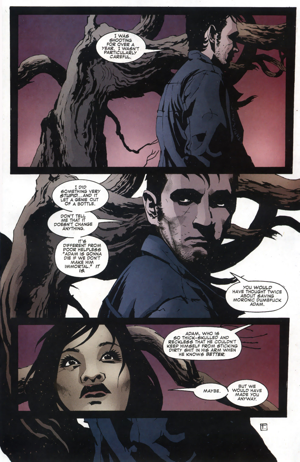 Read online Blood and Water comic -  Issue #5 - 7