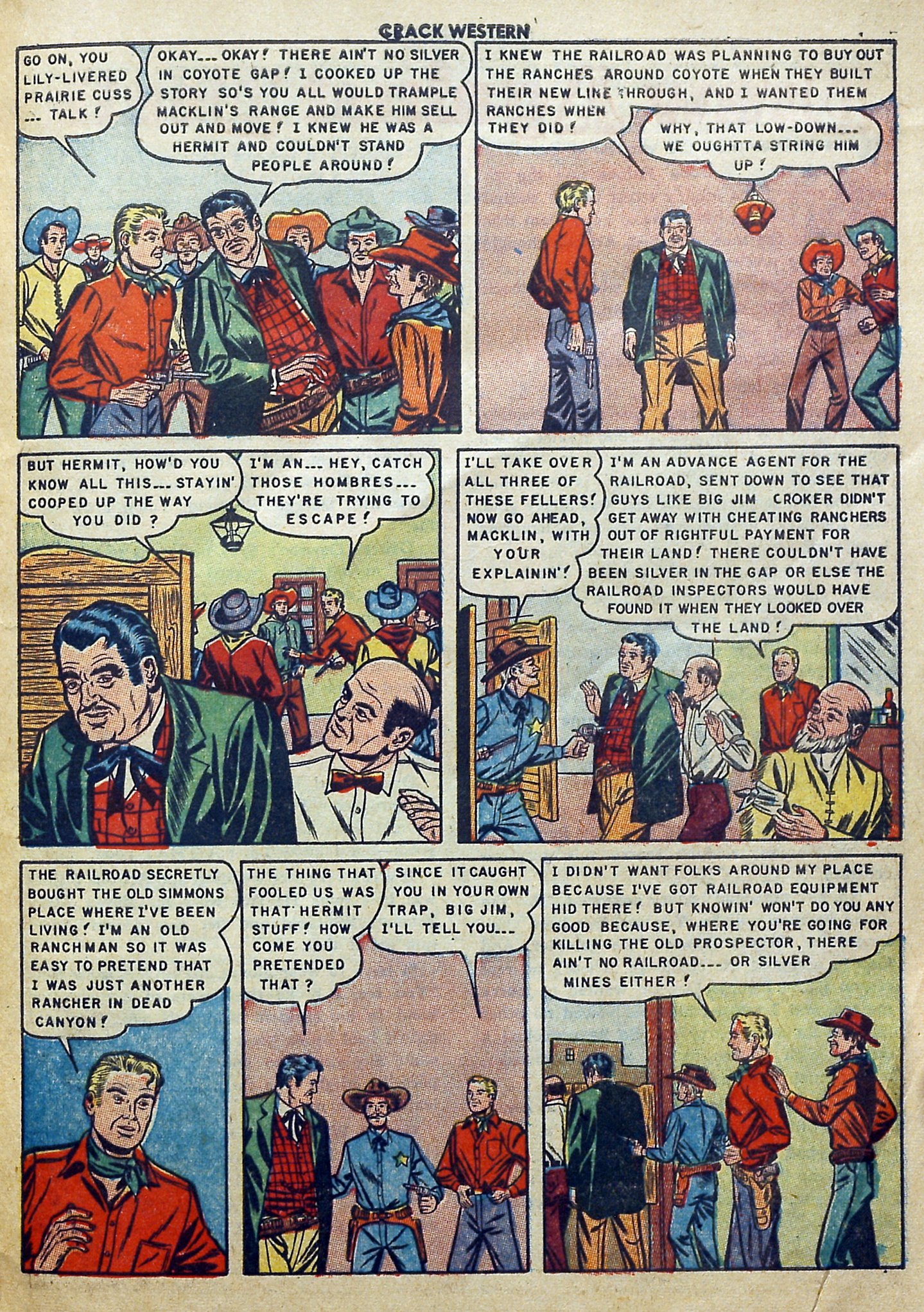 Read online Crack Western comic -  Issue #68 - 25