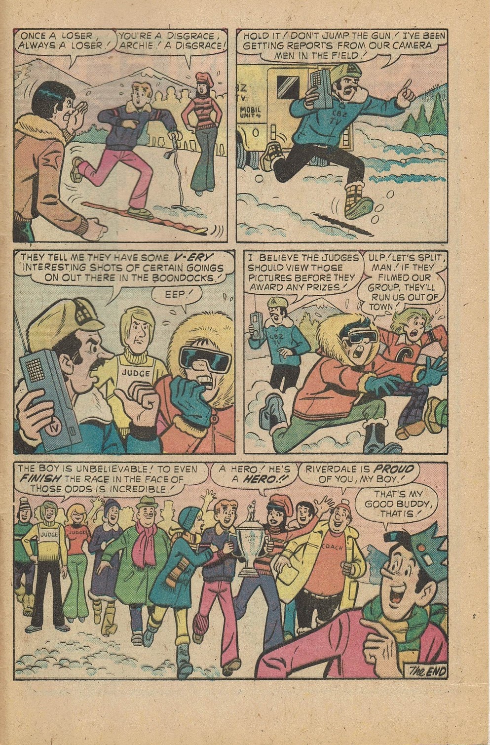 Read online Archie at Riverdale High (1972) comic -  Issue #23 - 33