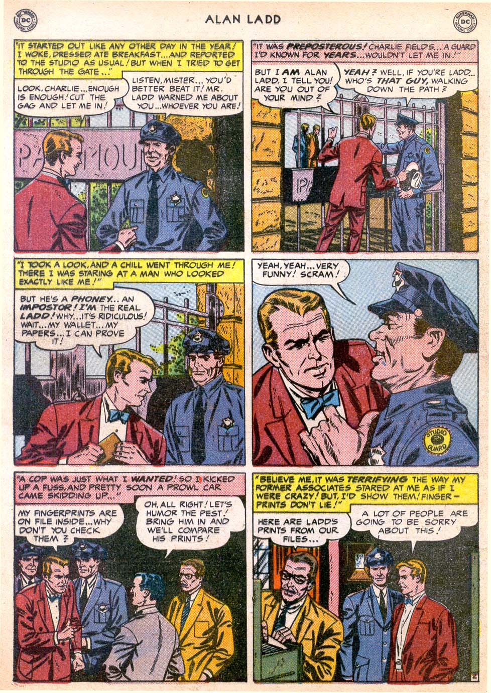 Read online Adventures of Alan Ladd comic -  Issue #4 - 4