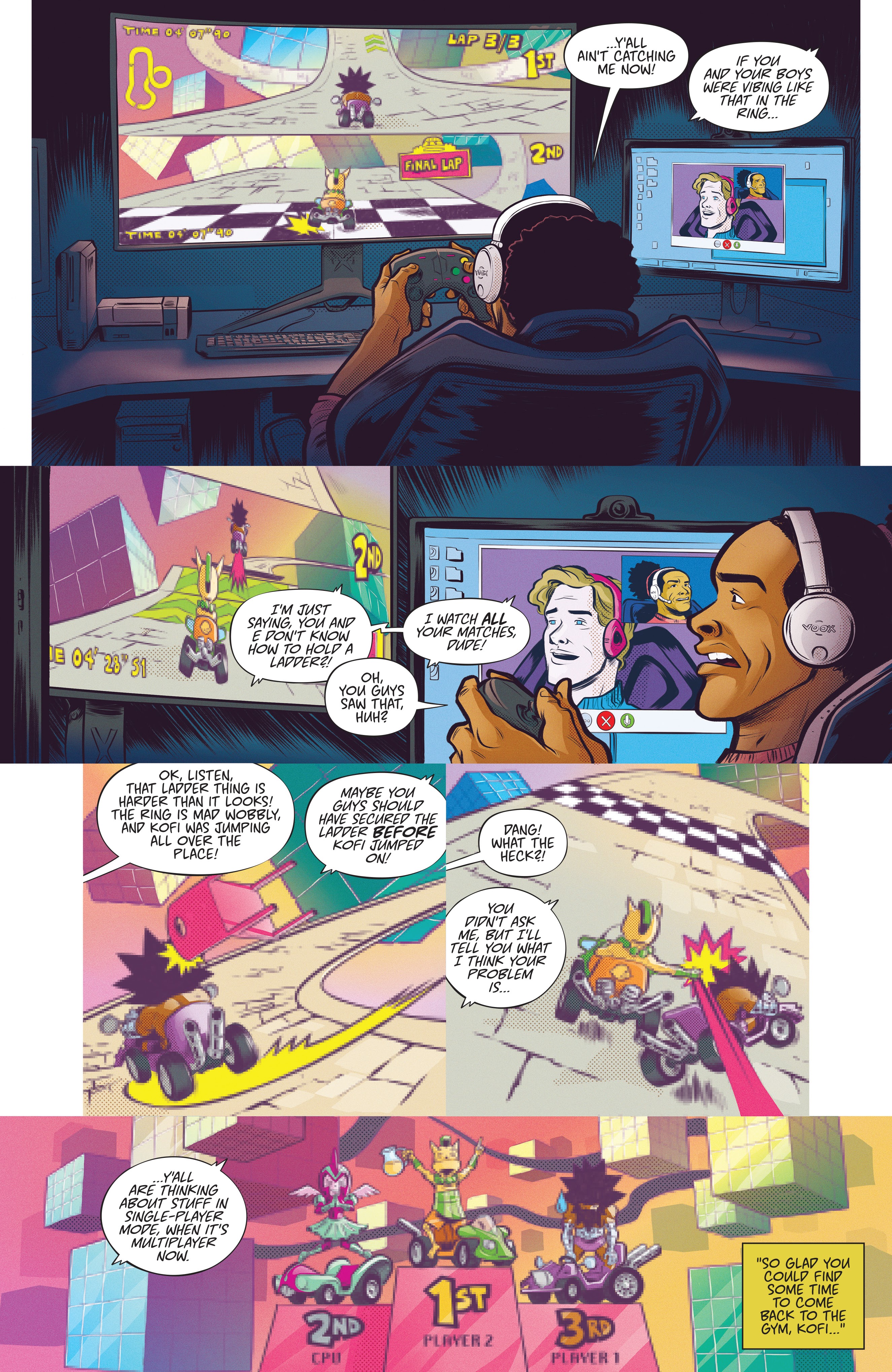 Read online WWE The New Day: Power of Positivity comic -  Issue #2 - 14