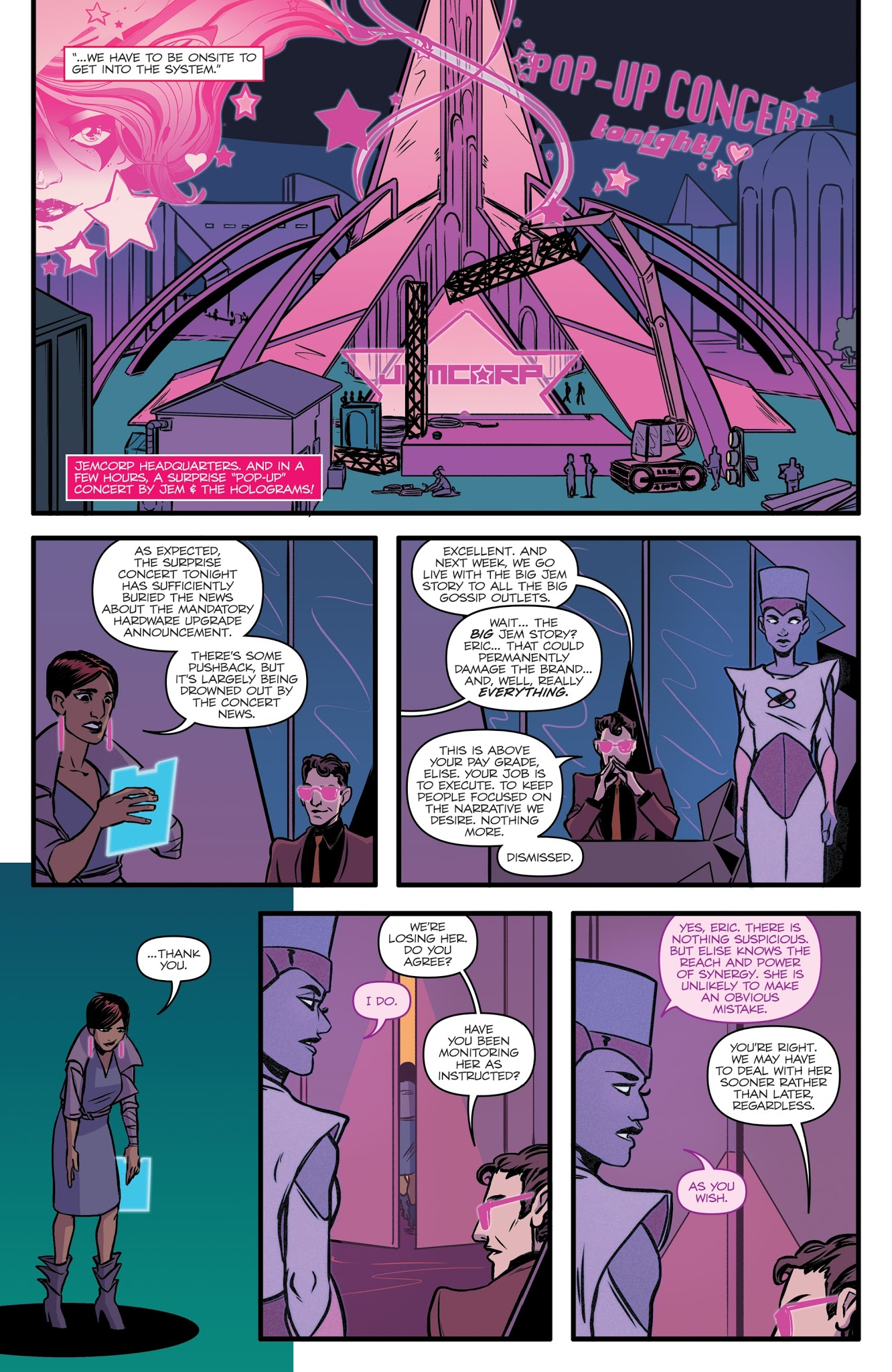 Read online Jem and the Holograms: Infinite comic -  Issue #3 - 11