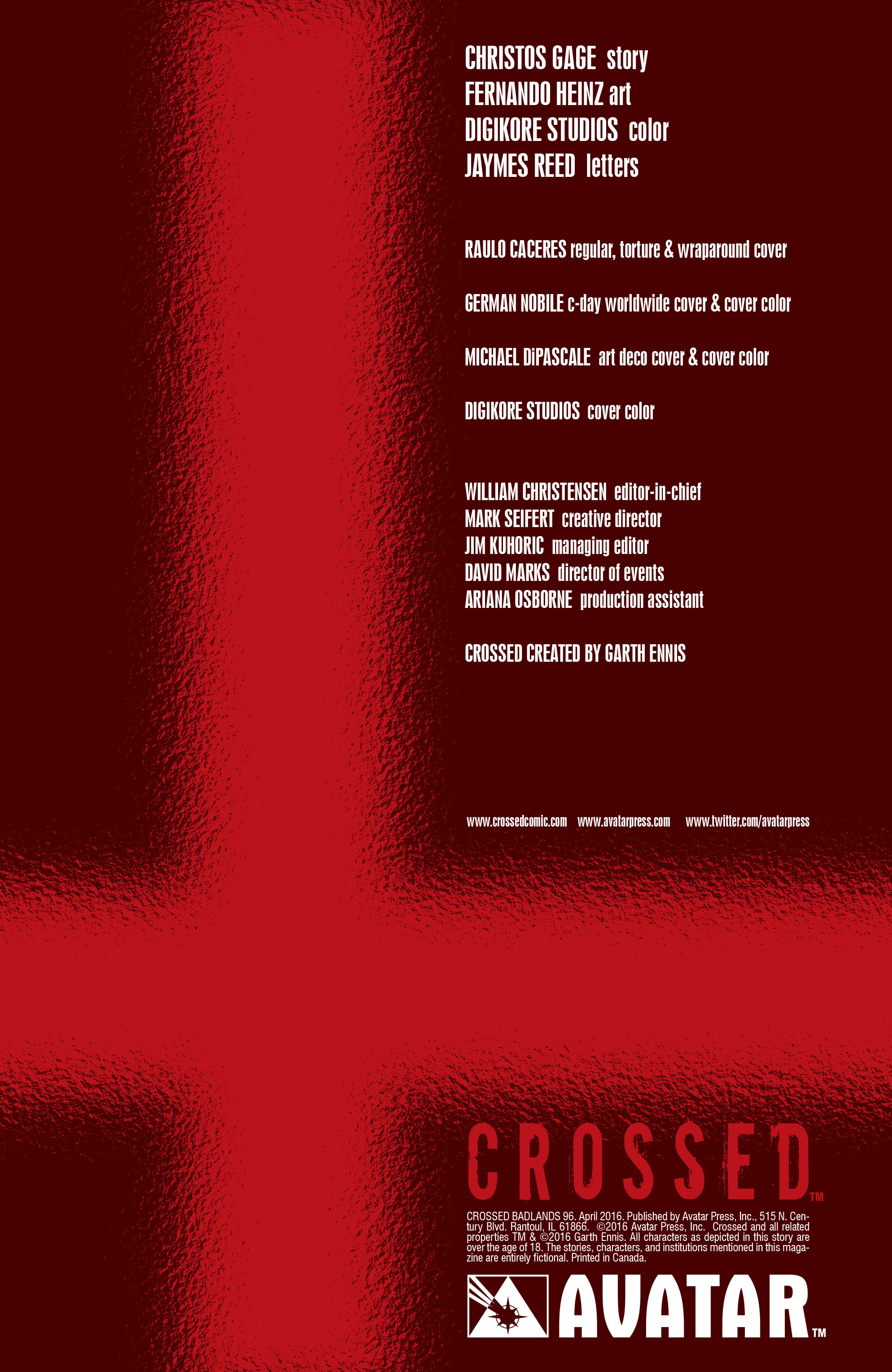 Read online Crossed: Badlands comic -  Issue #96 - 2