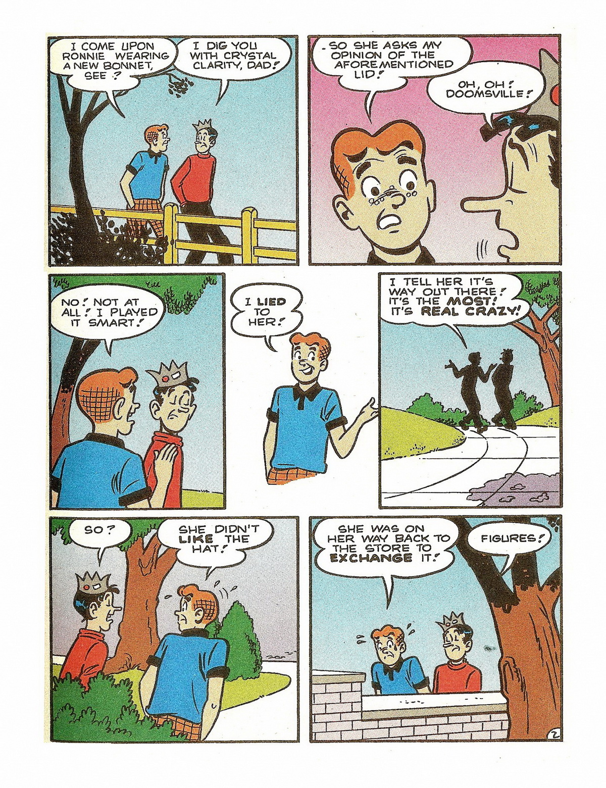 Read online Jughead's Double Digest Magazine comic -  Issue #59 - 159