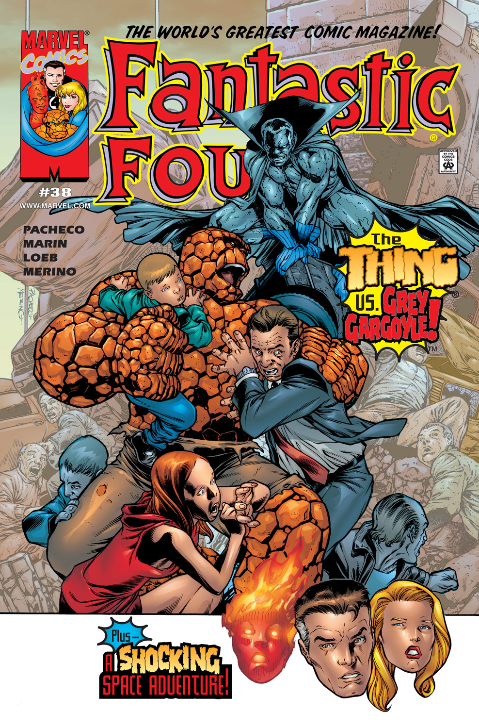 Read online Fantastic Four (1998) comic -  Issue #38 - 1