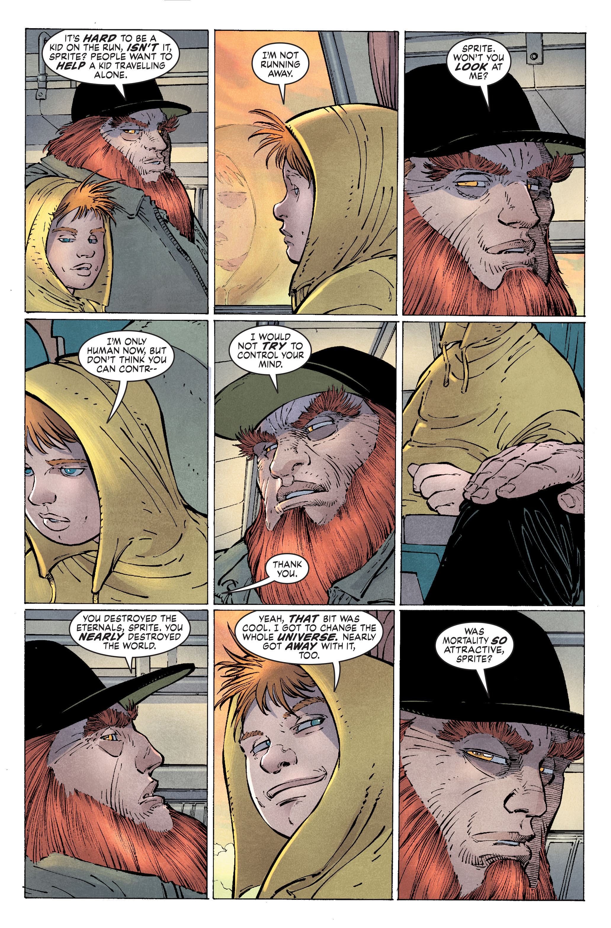 Read online Eternals (2006) comic -  Issue #7 - 16
